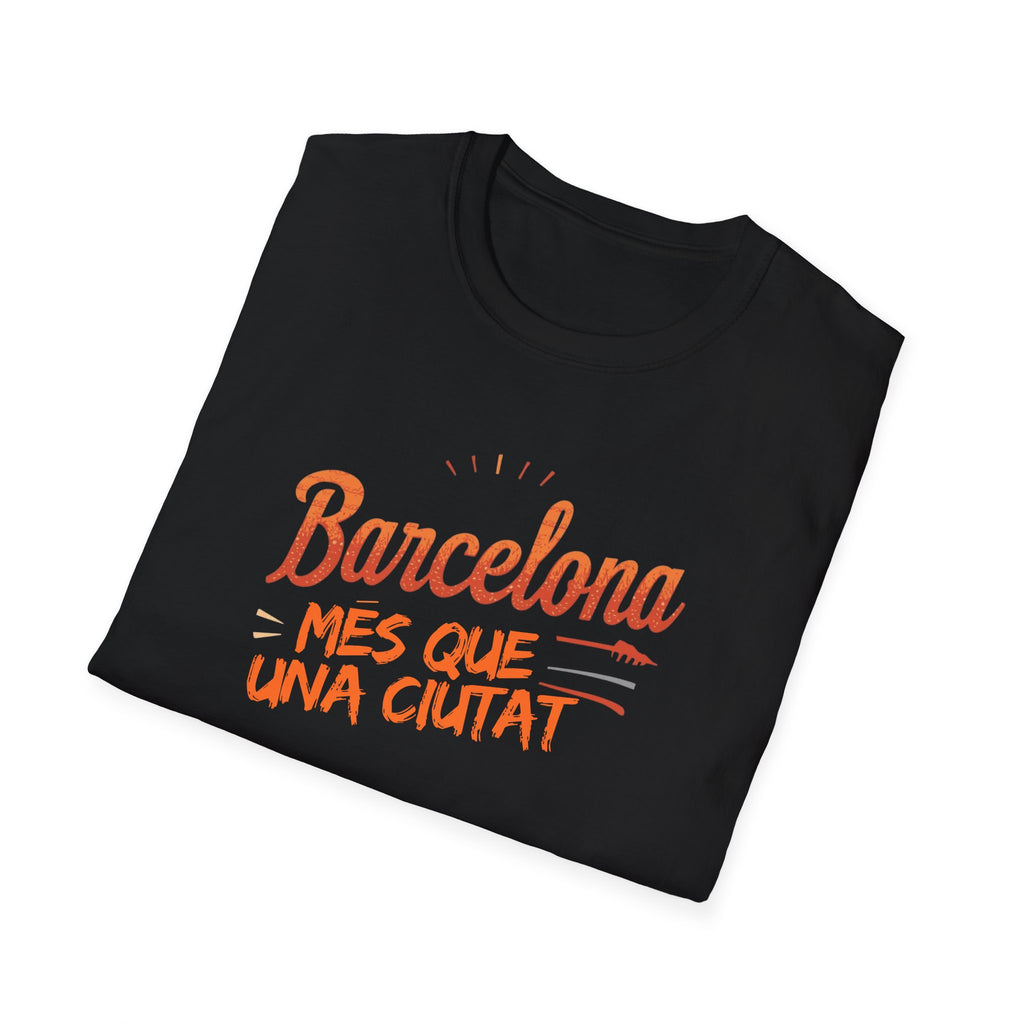 Barcelona Mes Que Una Ciutat T-Shirt | Catalonia Spanish City Tee