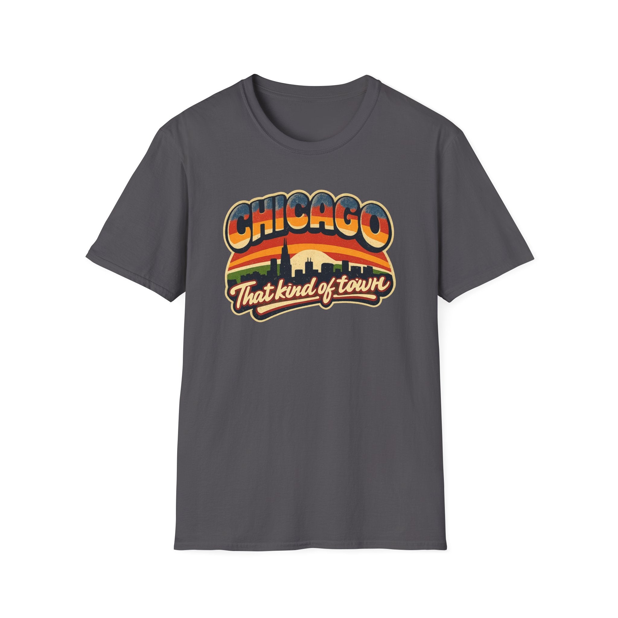 Chicago Retro Skyline T-Shirt — "That Kind of Town" Vintage City Tee