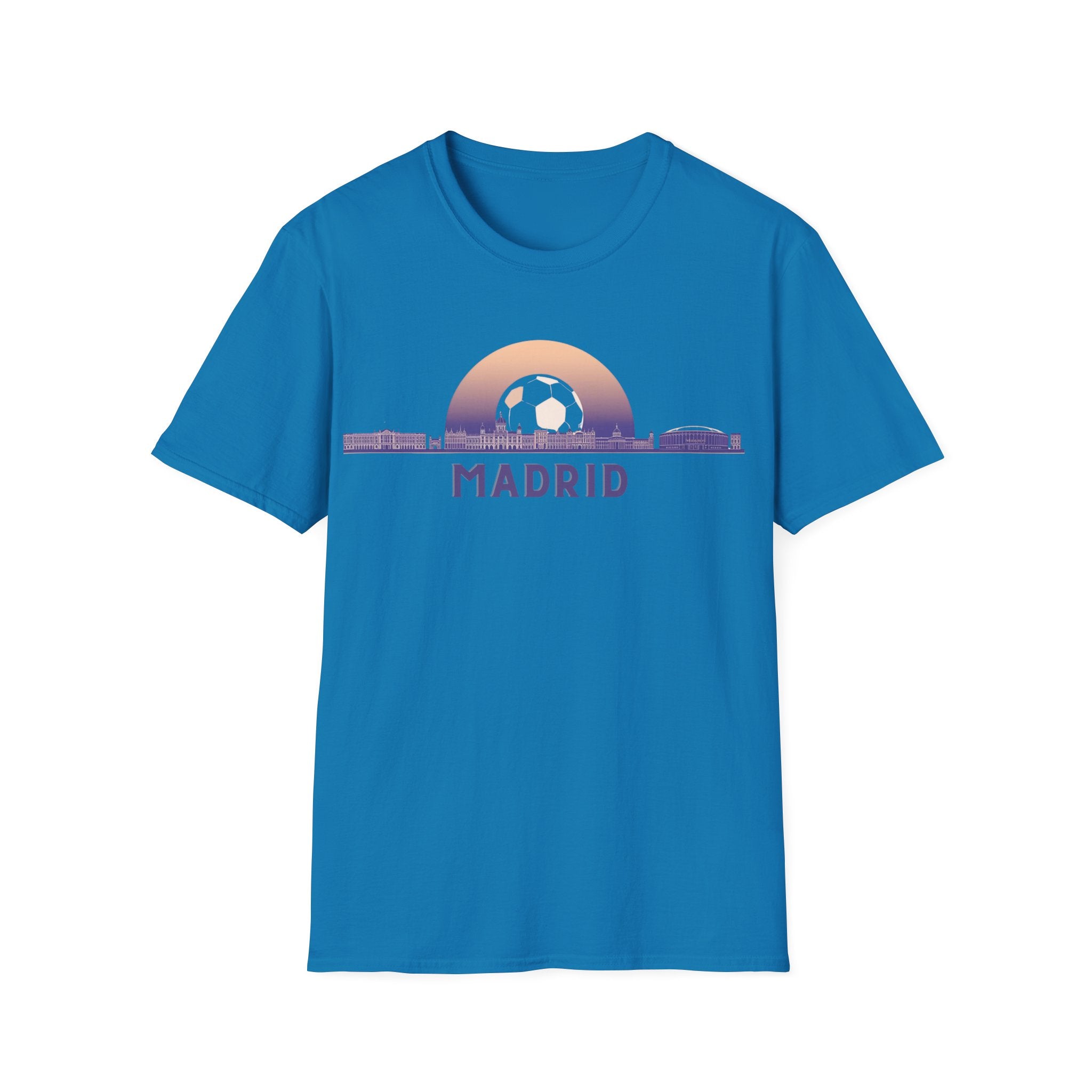 Madrid skyline sunset T-Shirt | Madrid city silhouette tee