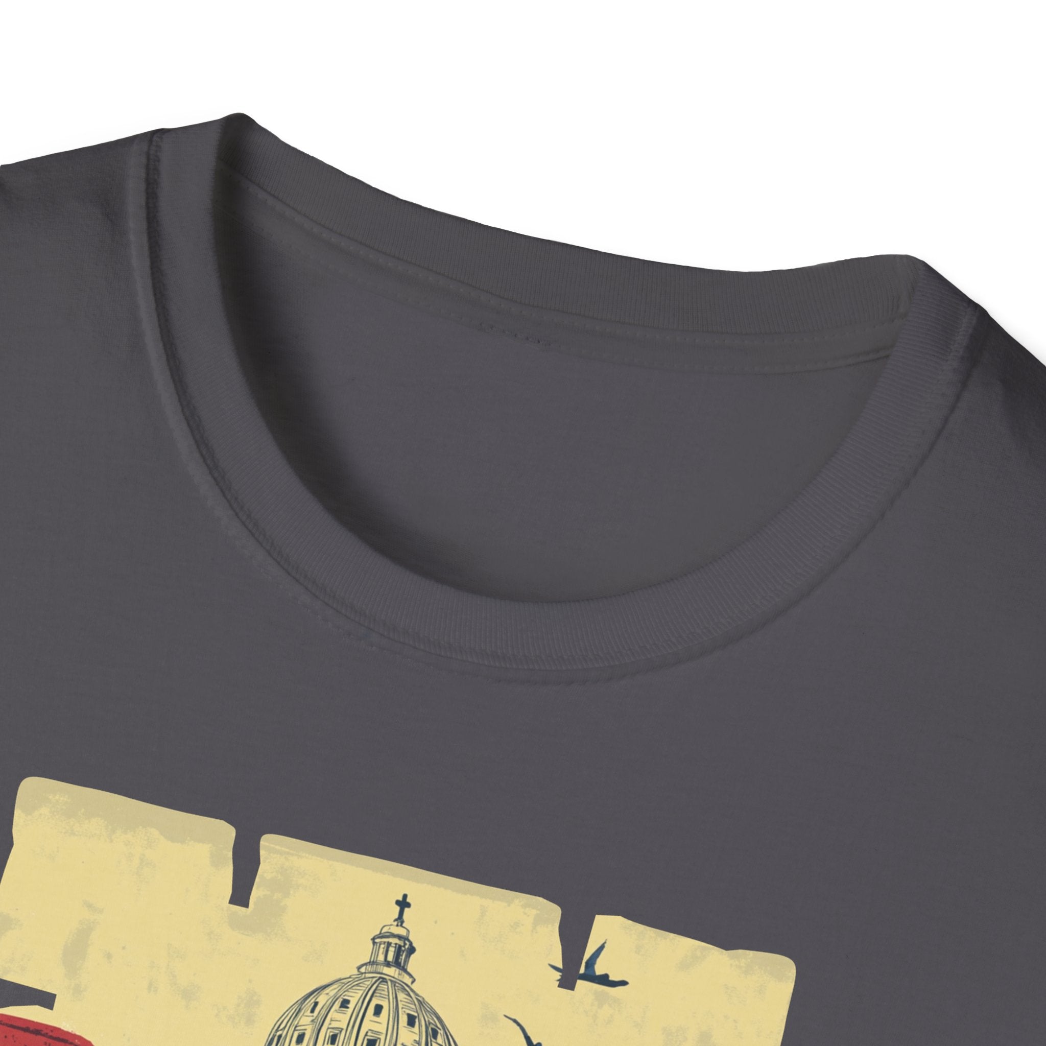 Rome Vintage Skyline T-Shirt | Italian Capitol Landmark Tee