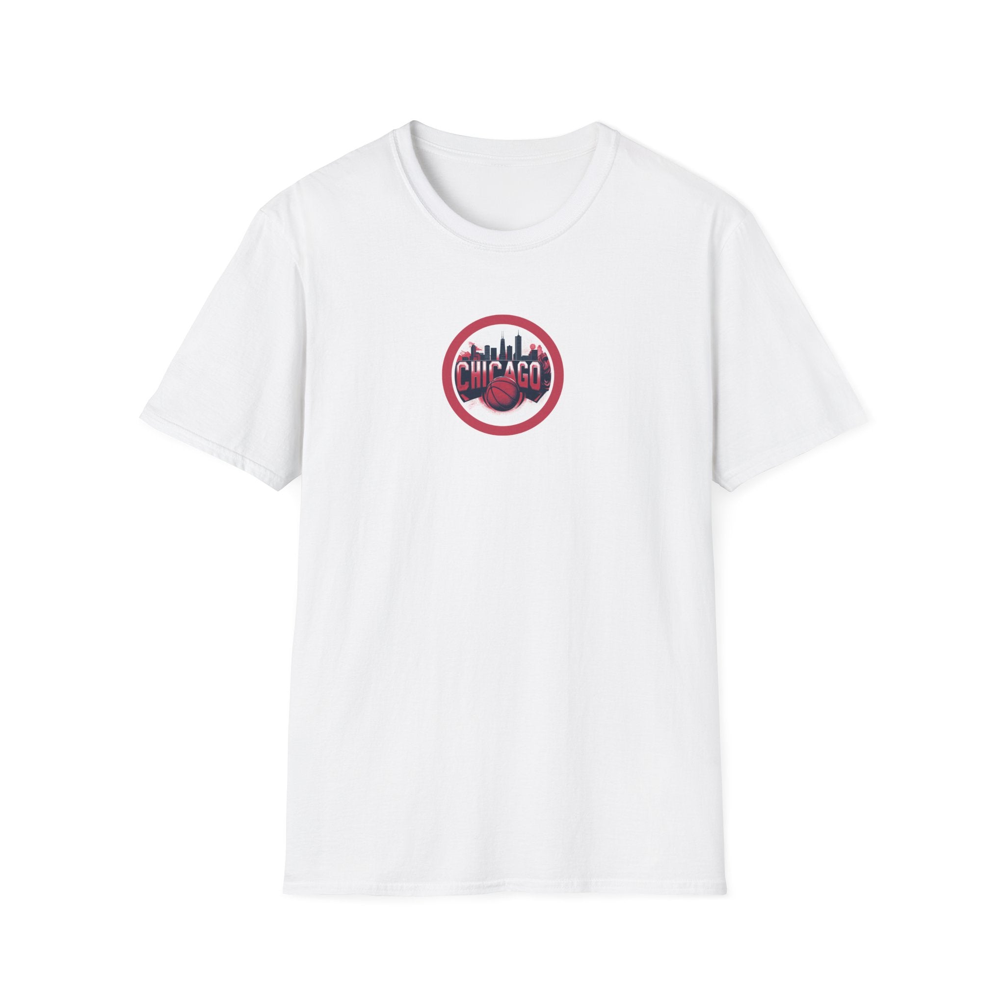 Chicago Skyline Circle Logo T-Shirt | Cityscape Graphic Tee