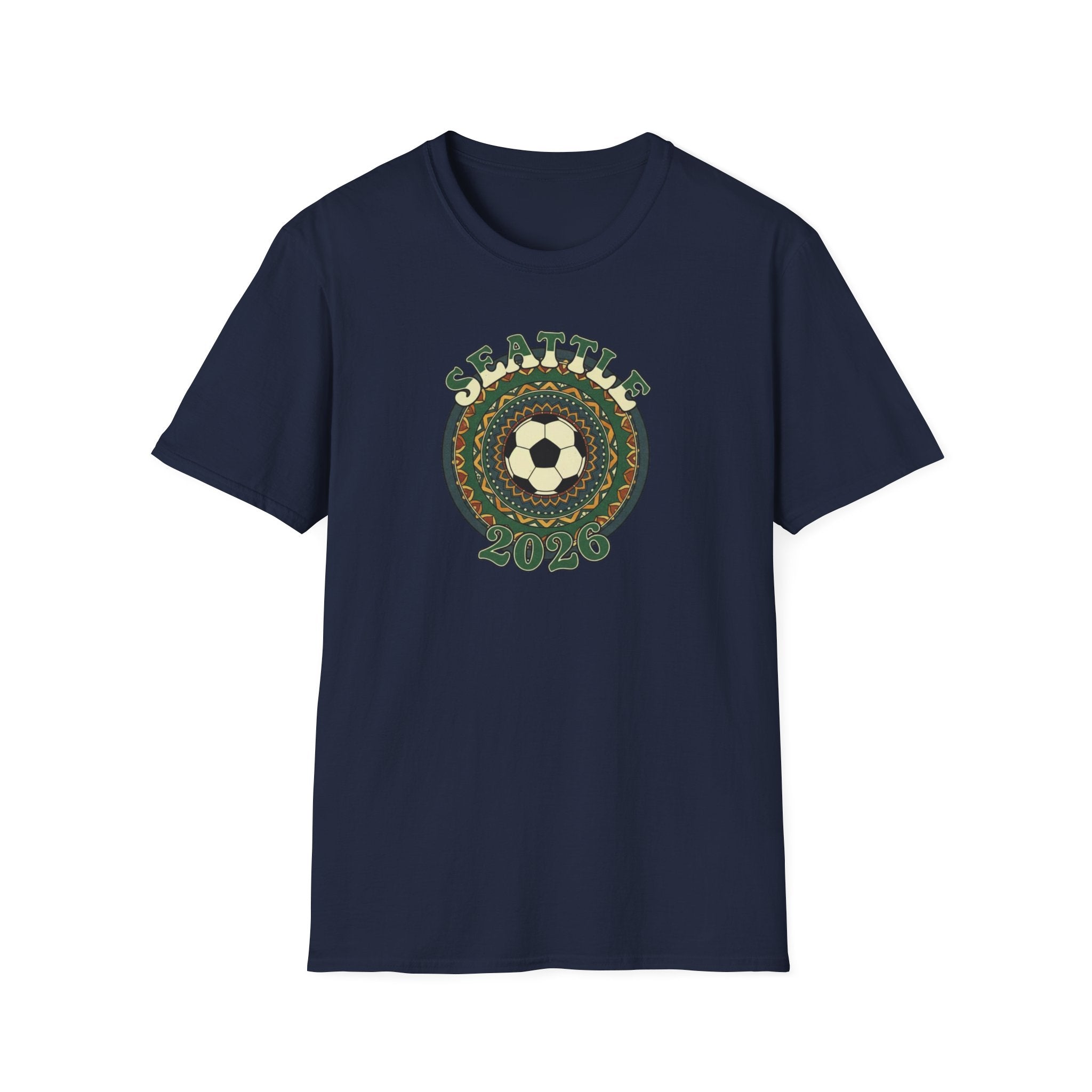 Seattle Soccer Mandala T-Shirt