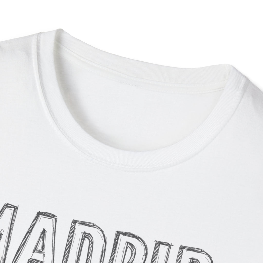 Madrid “Live with Passion” Graphic T‑Shirt