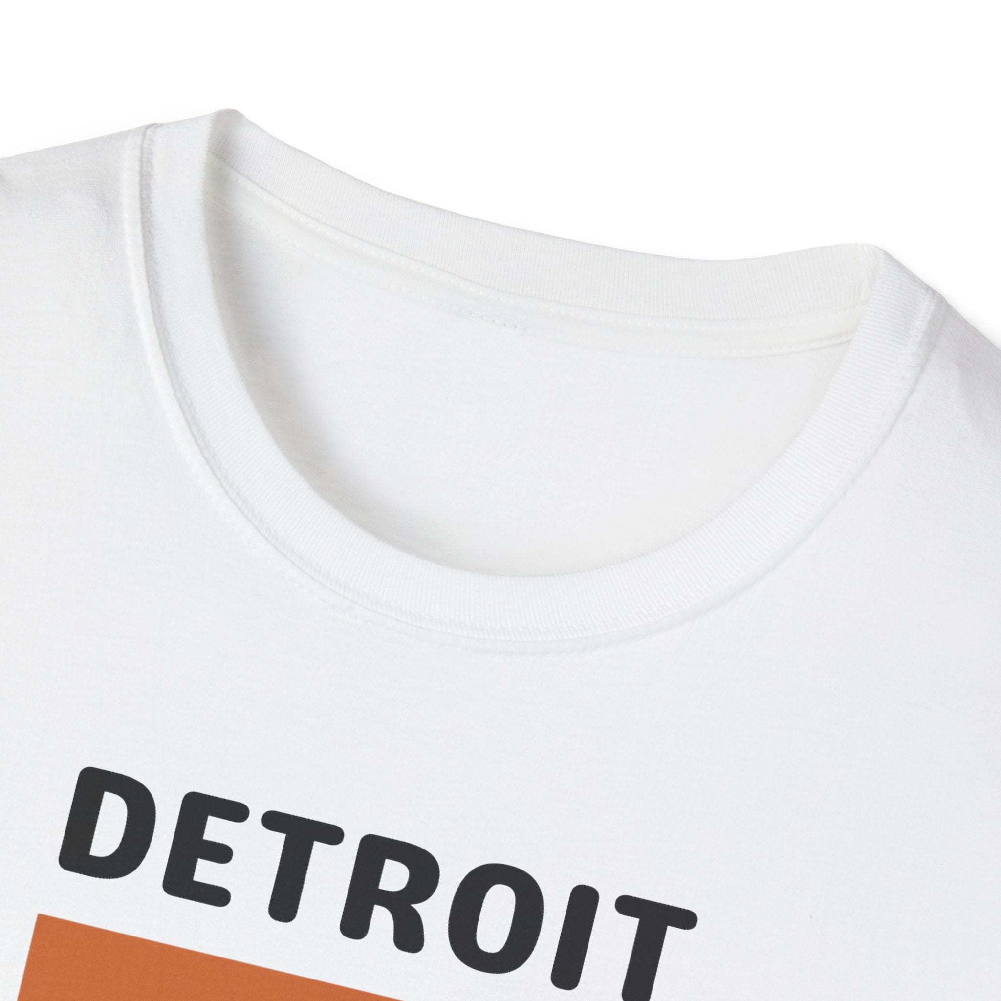 Detroit Retro Stripes T-Shirt | City Logo, Vintage Color Bars