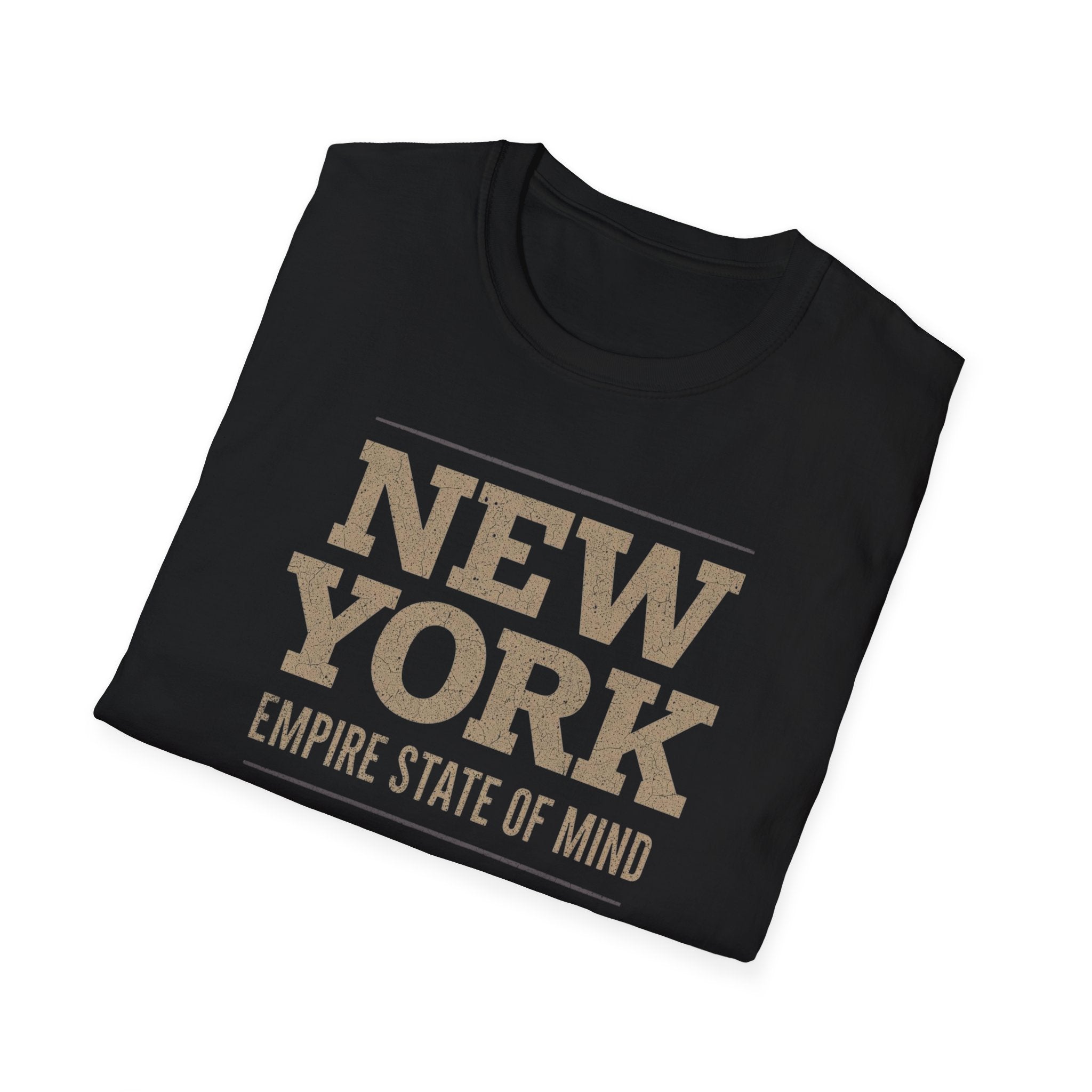 New York Empire State of Mind T-Shirt | NYC typography tee