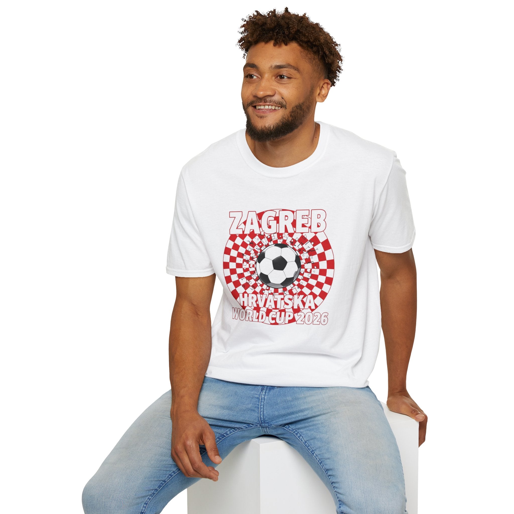 Zagreb Croatia World Cup 2026 Soccer T-Shirt
