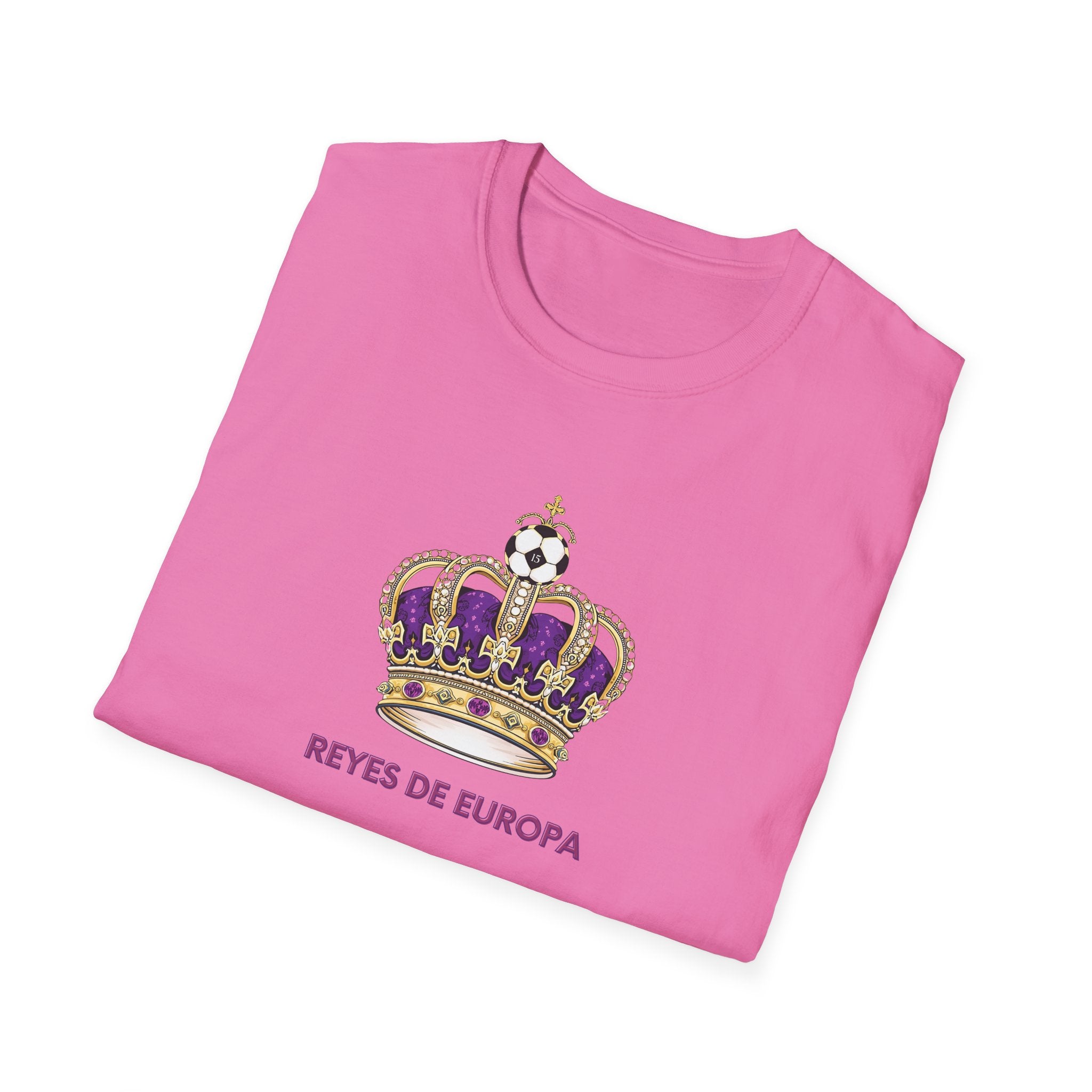Reyes De Europa Crown T-Shirt | Purple Gold Royal Crest