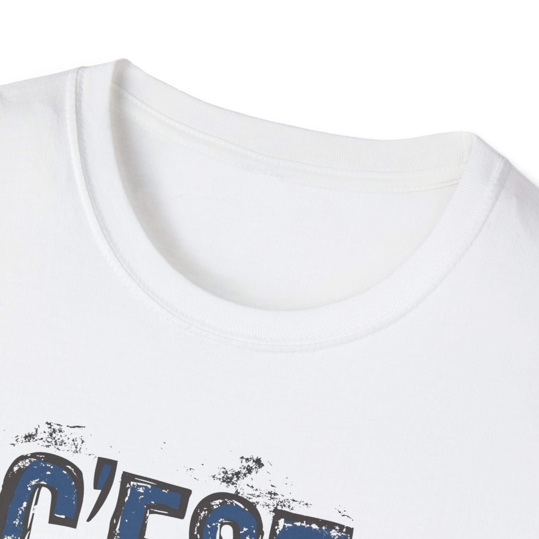 C'est Bon distressed French flag lettering T-Shirt | France graphic tee