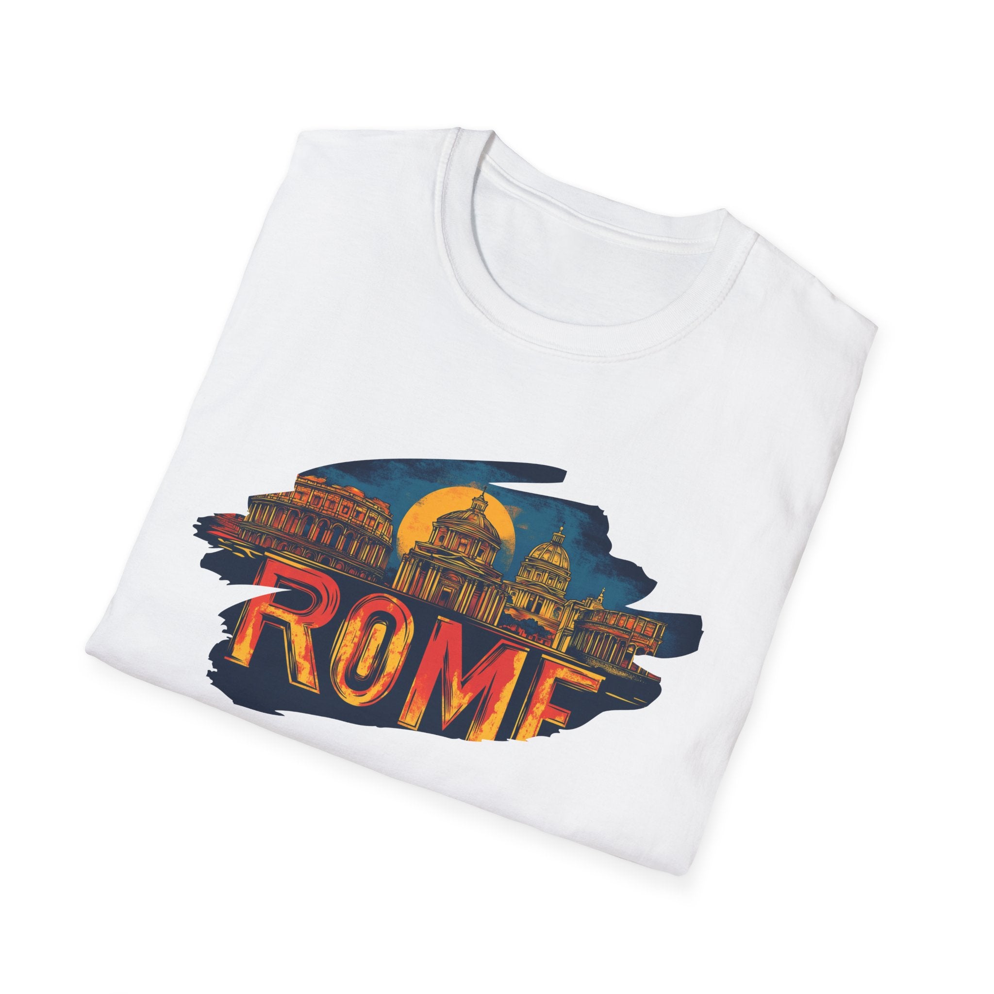 Rome skyline graphic T-Shirt | Rome travel cityscape tee
