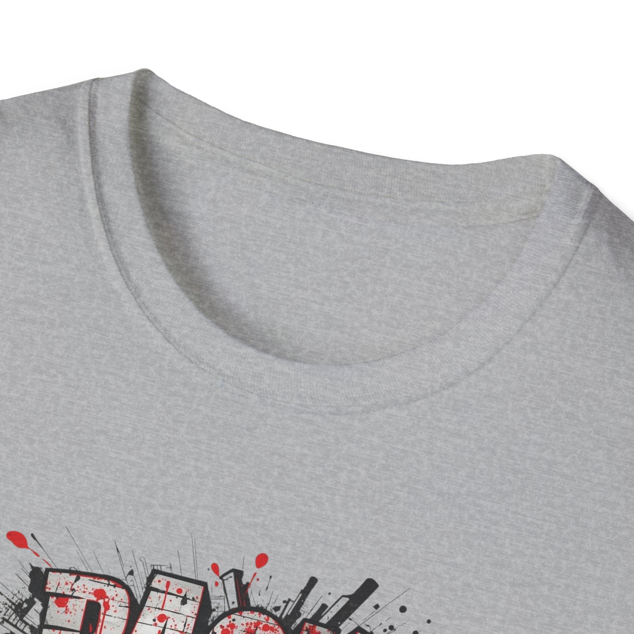 PACK MAS graphic T-Shirt | grunge splatter typography