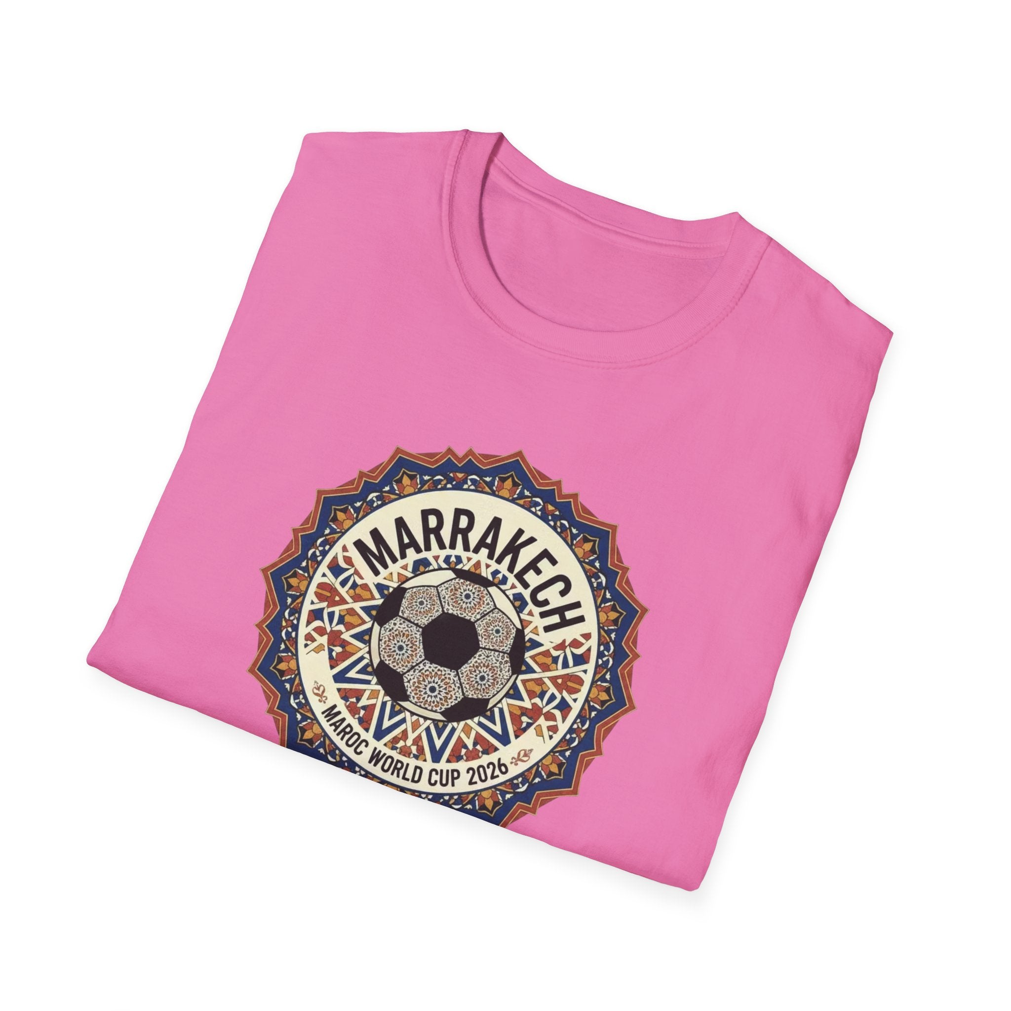 Marrakech Mosaic T-Shirt — Vintage Moroccan Mandala Travel Tee