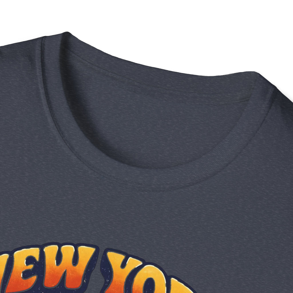New York "Forget About It" Retro Sunset T-Shirt