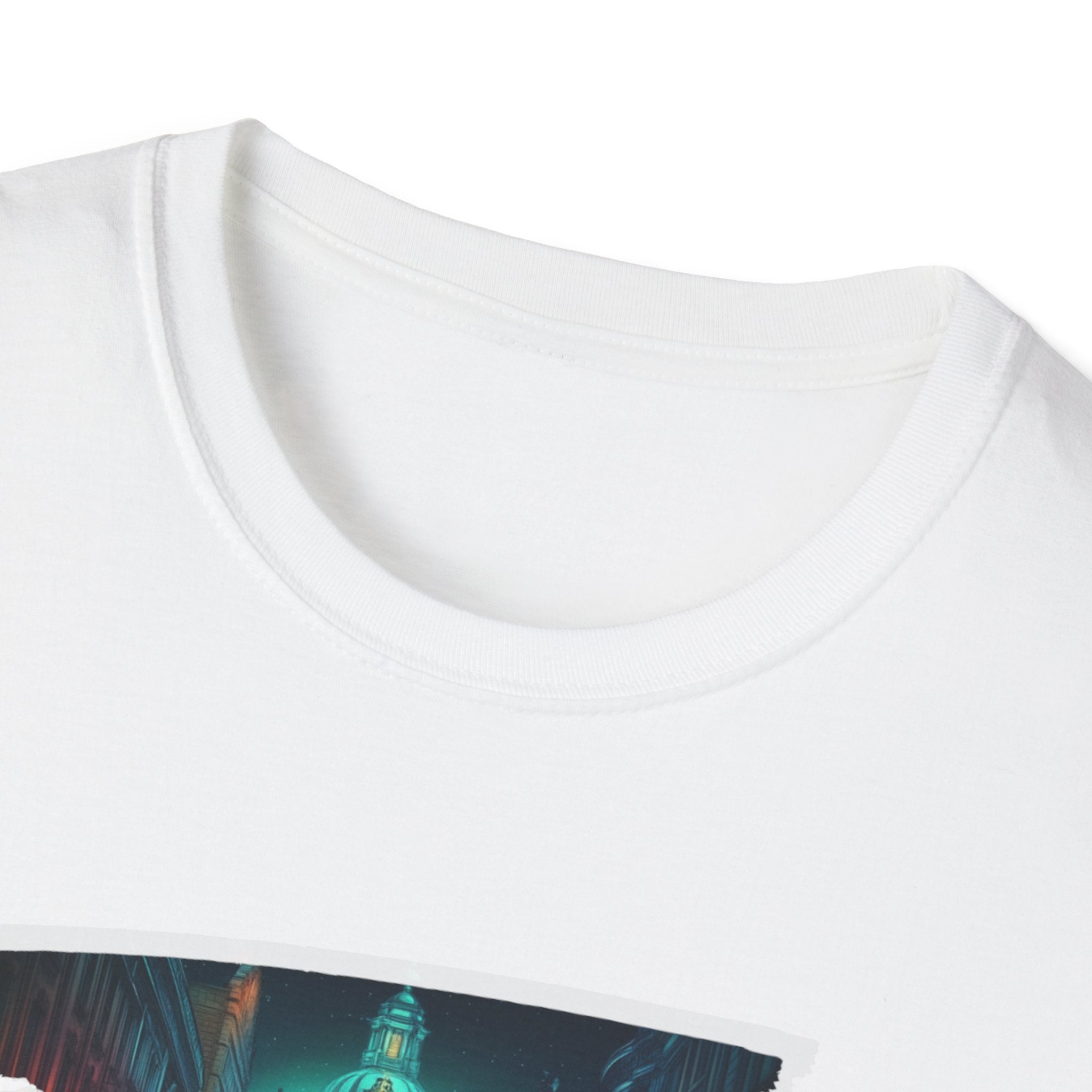 Dublin Cityscape Painting T-Shirt | Ireland Travel Souvenir