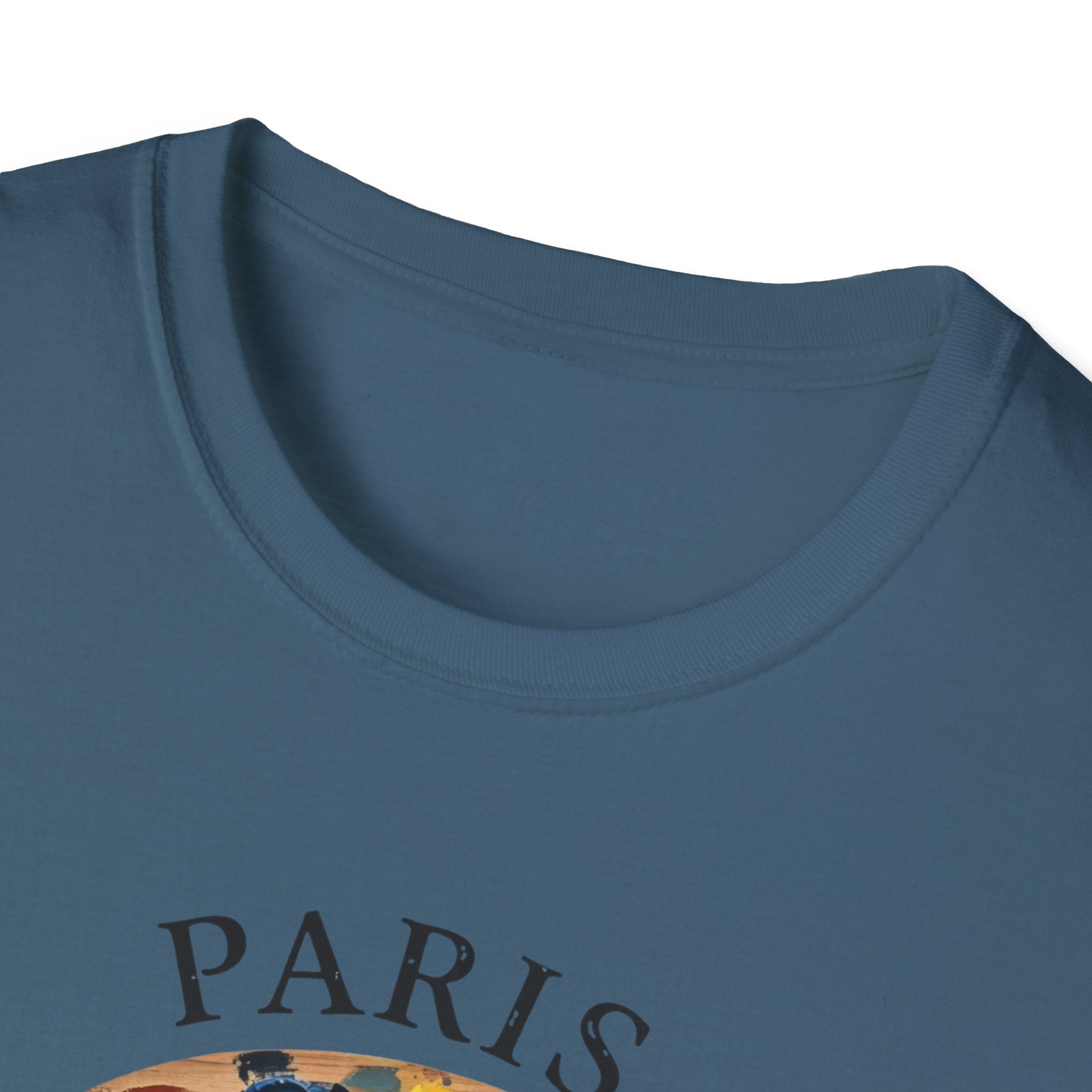 Paris Artist Palette T-Shirt — "Every one of these is a new idea" Artistic Tee
