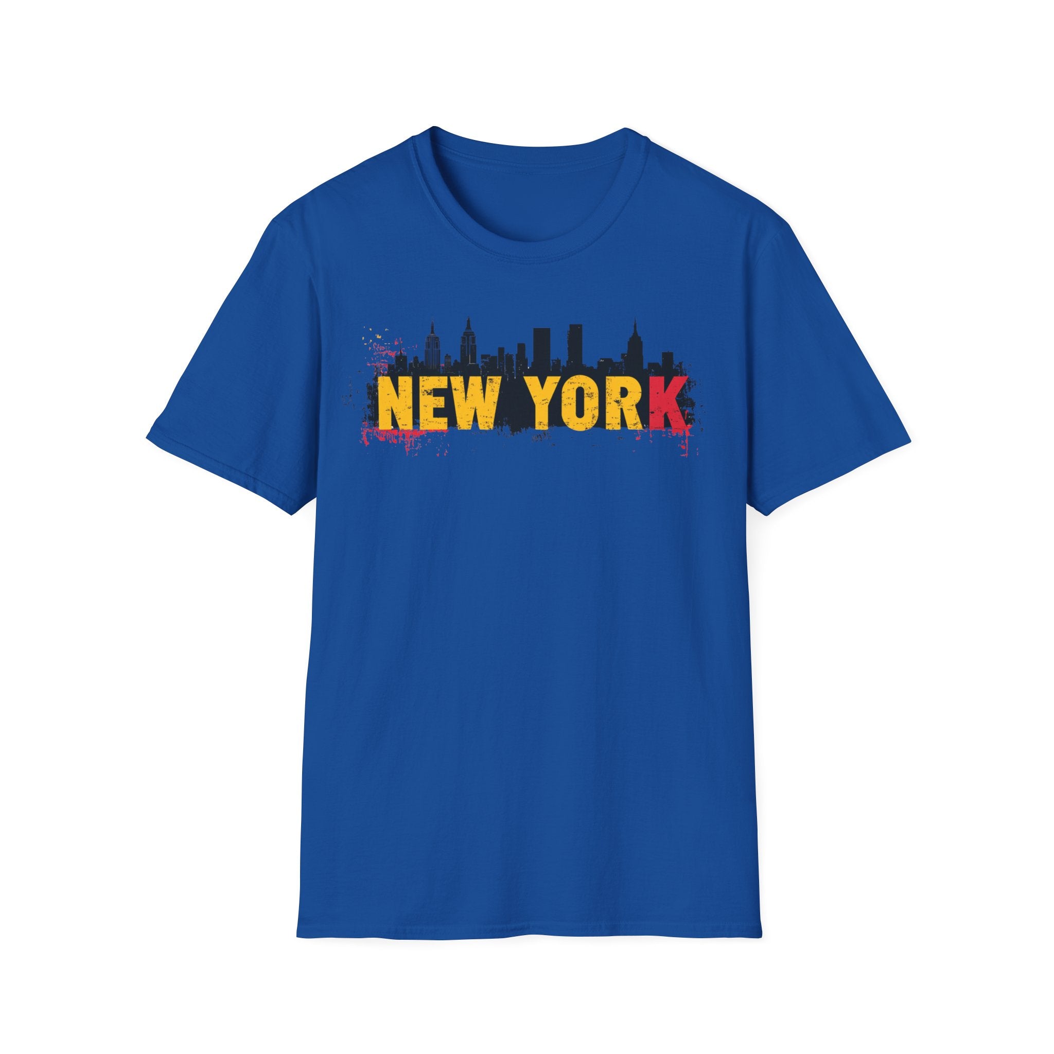 New York skyline graffiti T-Shirt | NYC skyline urban street art