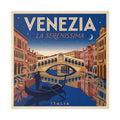 Venezia La Serenissima Stretched Canvas Art
