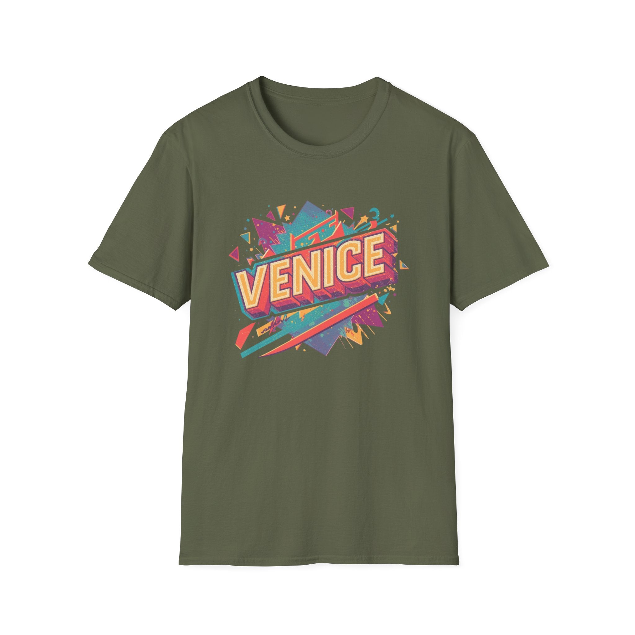 Venice Retro Graphic T-Shirt — Vintage Surf Skate Beach Tee