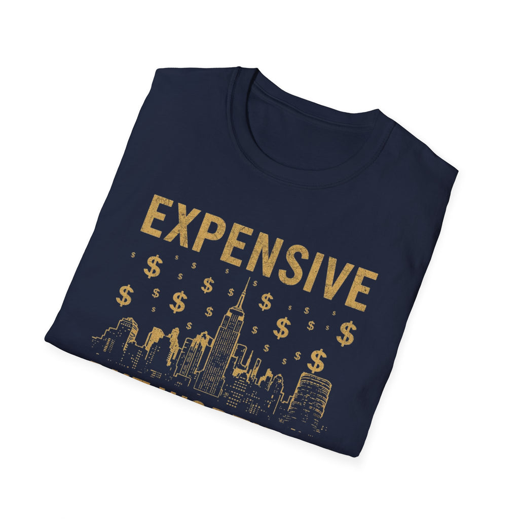Expensive But Worth It New York City T-Shirt | NYC skyline money design