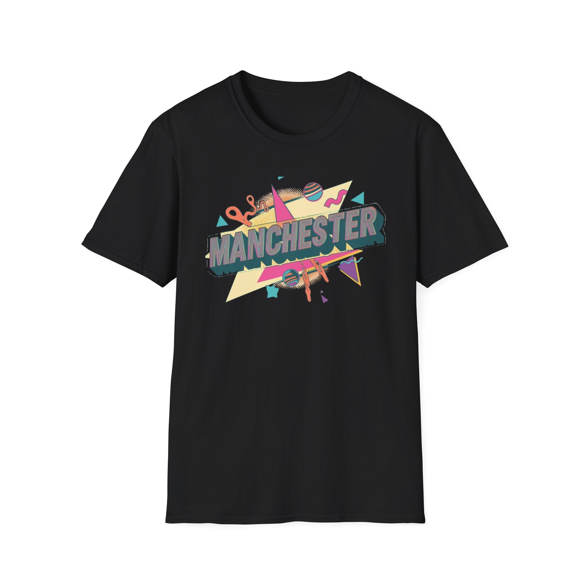 Manchester Retro Graphic T-Shirt