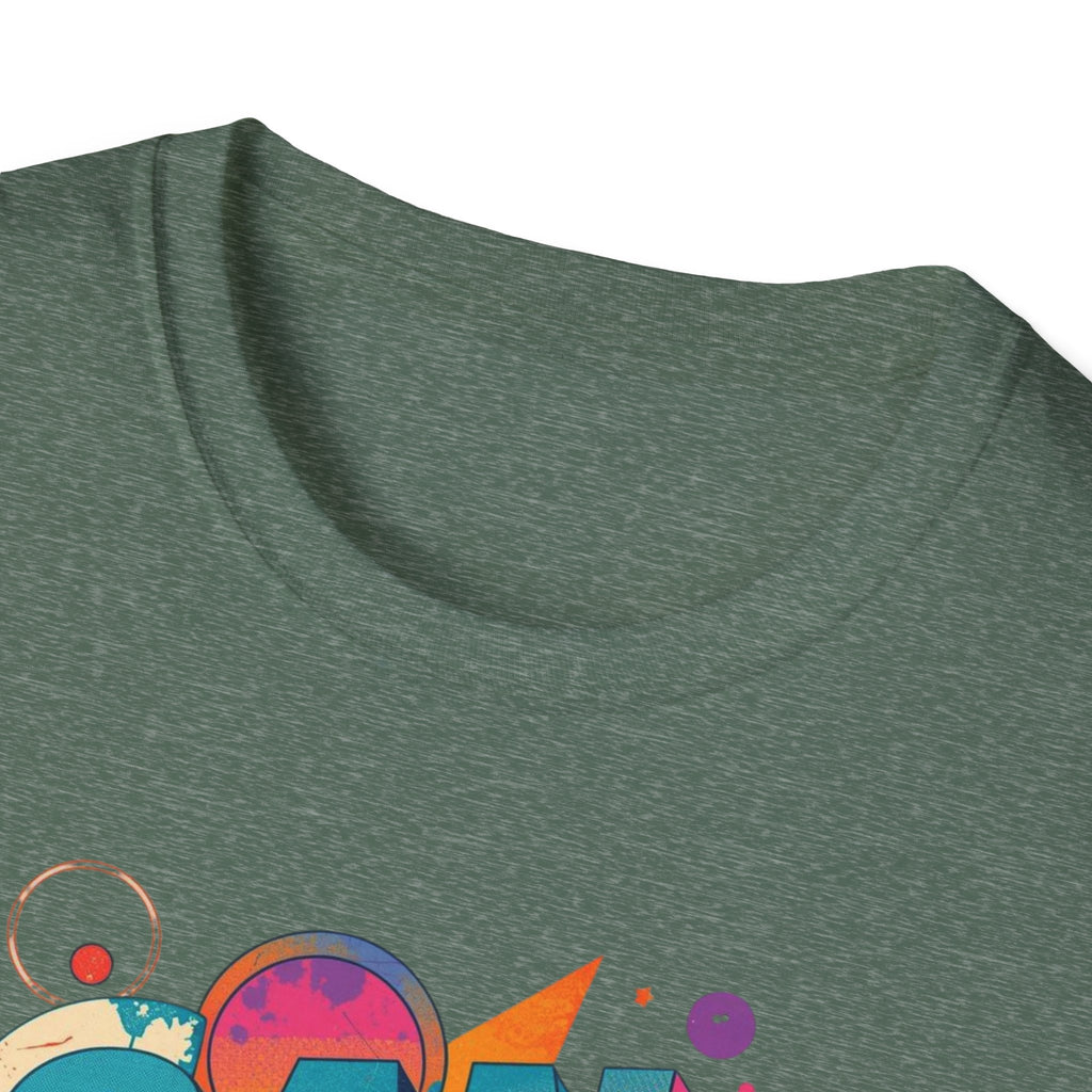 San Diego Retro Graphic T‑Shirt — Colorful 80s Style City Tee