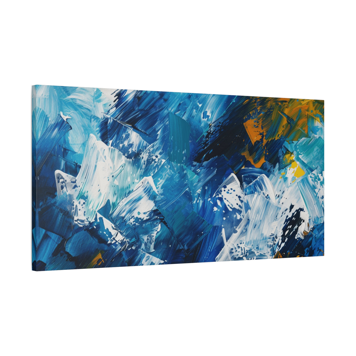 Abstract Painting Inspired by Munich and Bavarian Culture Stretched Canvas Wall Art