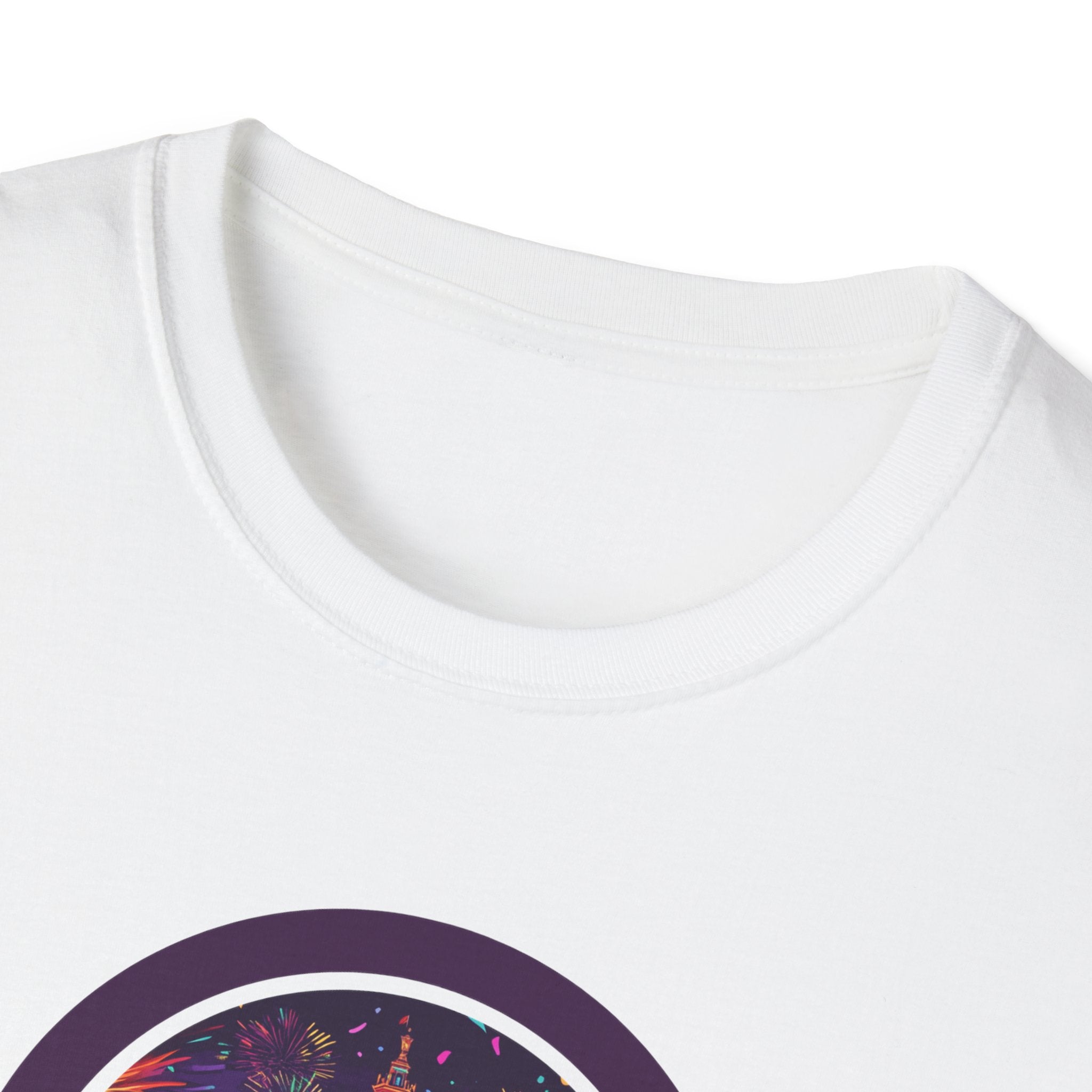 Valencia skyline circle logo T-Shirt | Spain travel souvenir