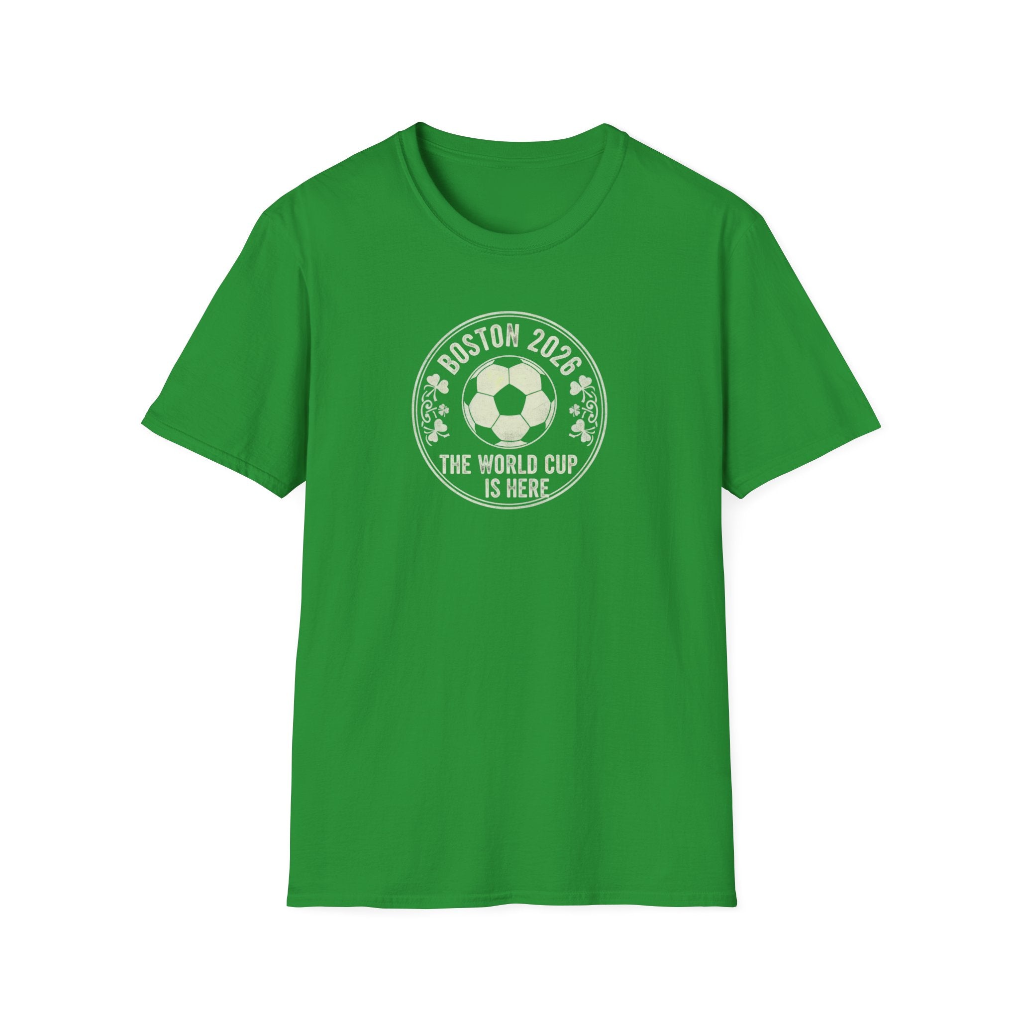 Boston 2026 World Cup Soccer T-Shirt — The World Cup Is Here