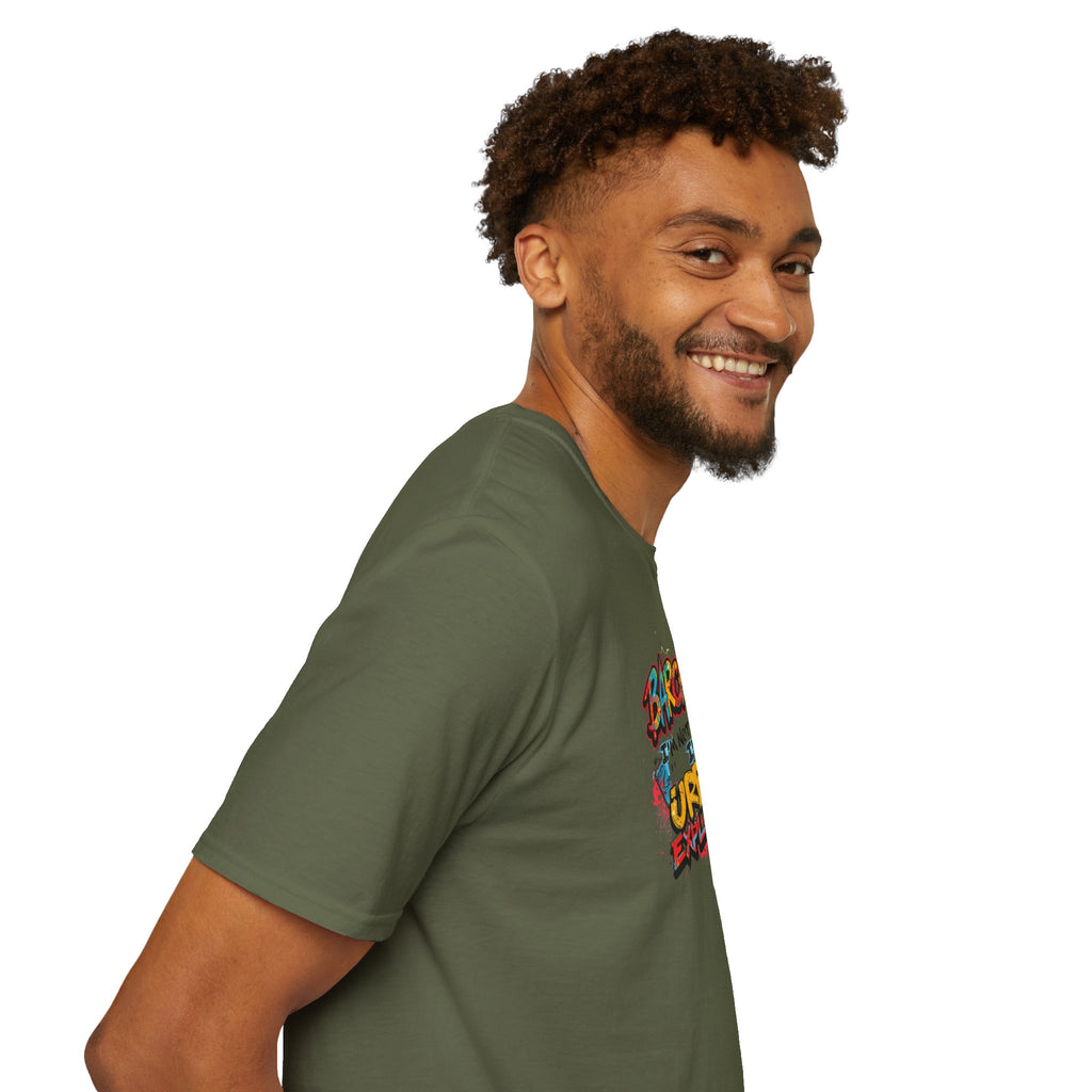 Barcelona Urban Graffiti T‑Shirt – Colorful Street Art Travel Tee