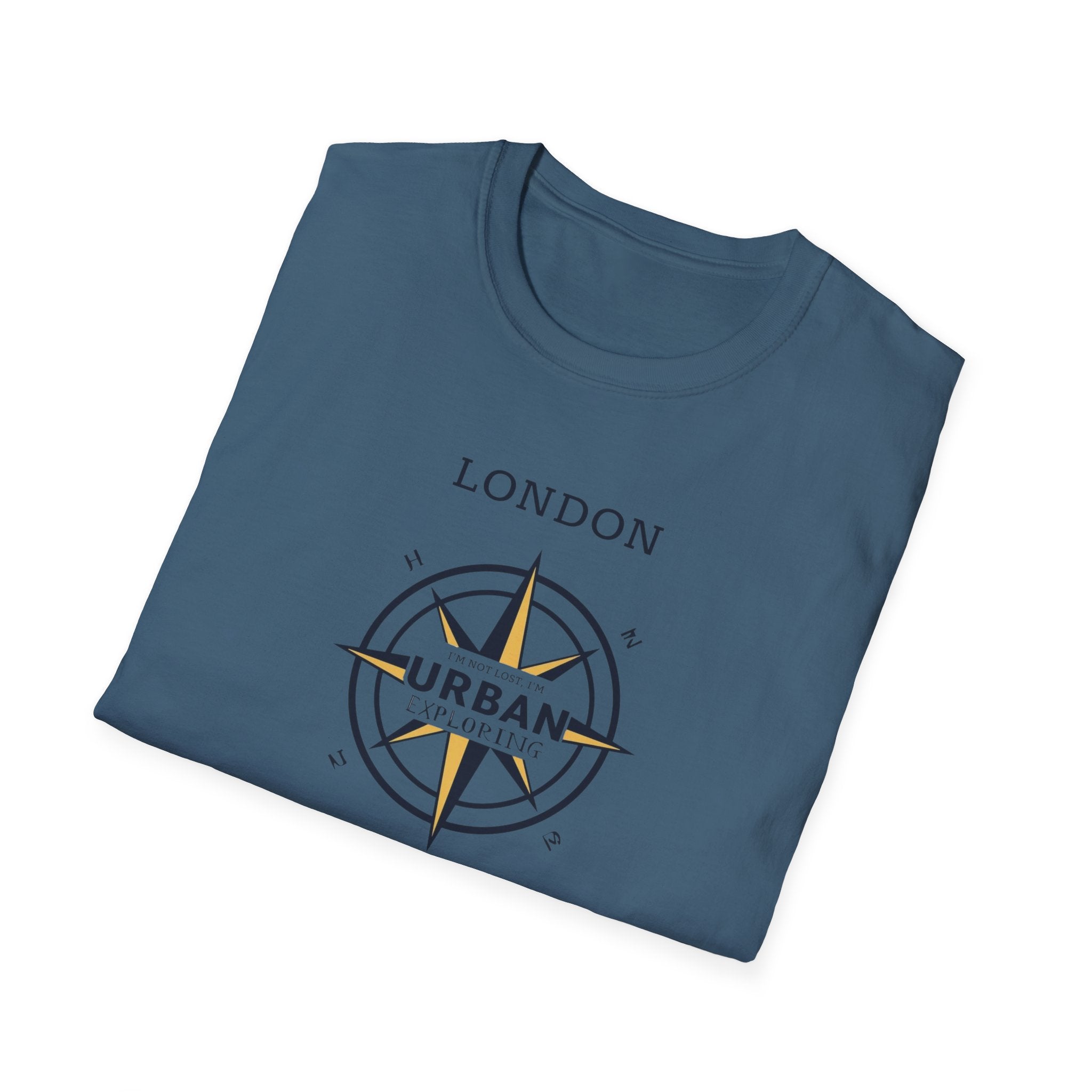 London Urban Compass T-Shirt — Vintage Travel Graphic Tee