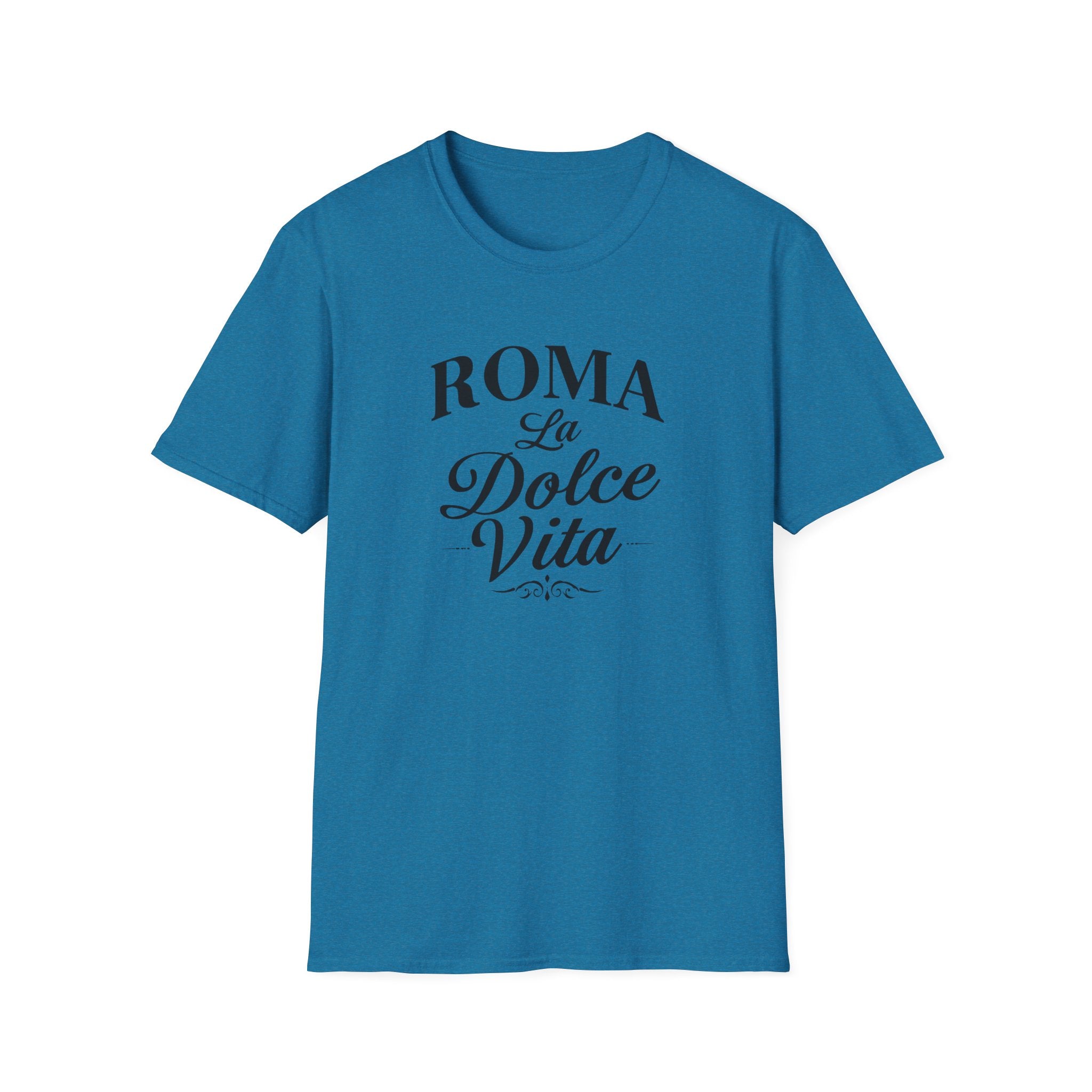 Roma La Dolce Vita T-Shirt | Italian Typography Travel Tee