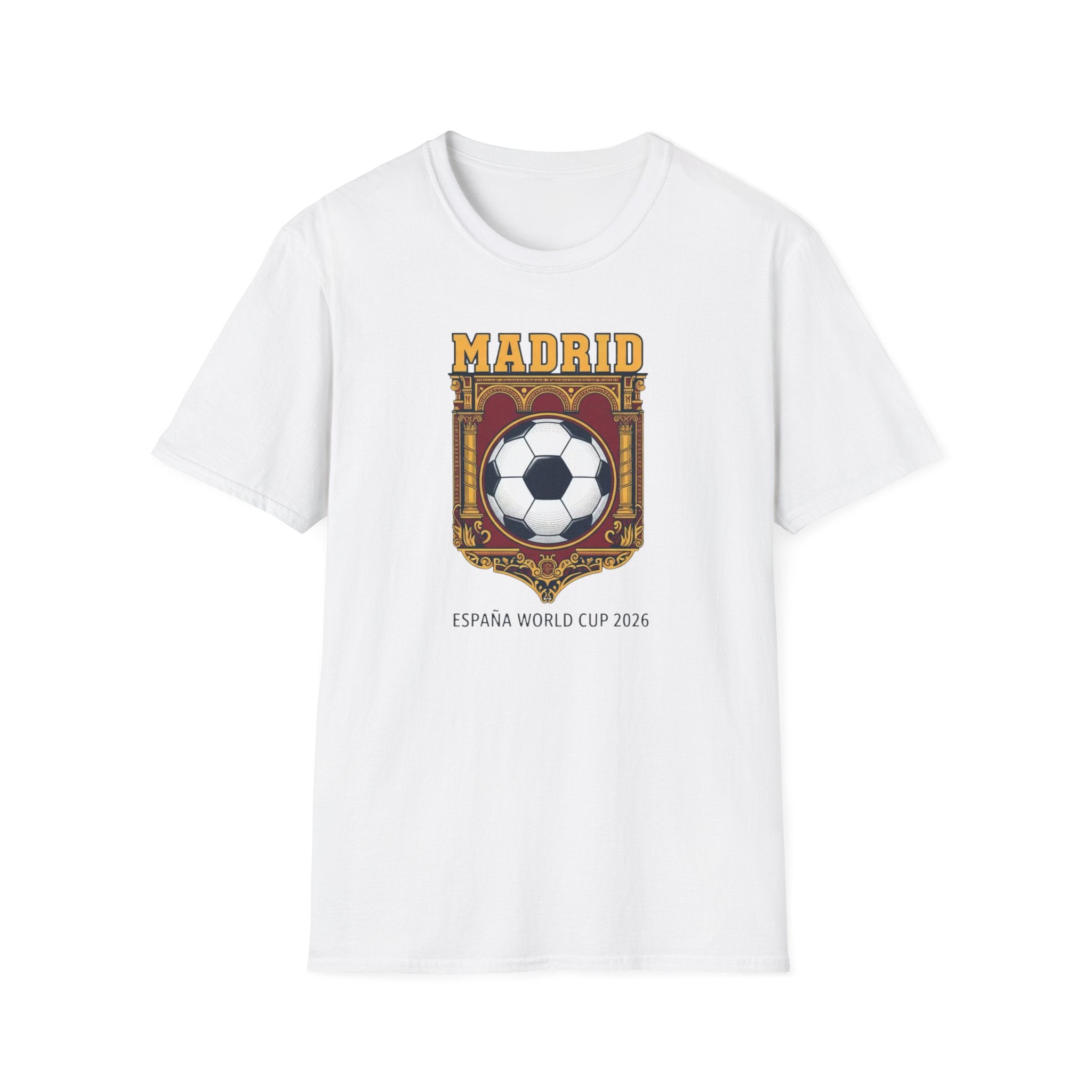 Madrid World Cup Soccer T-Shirt — España World Cup 2026 Graphic Tee