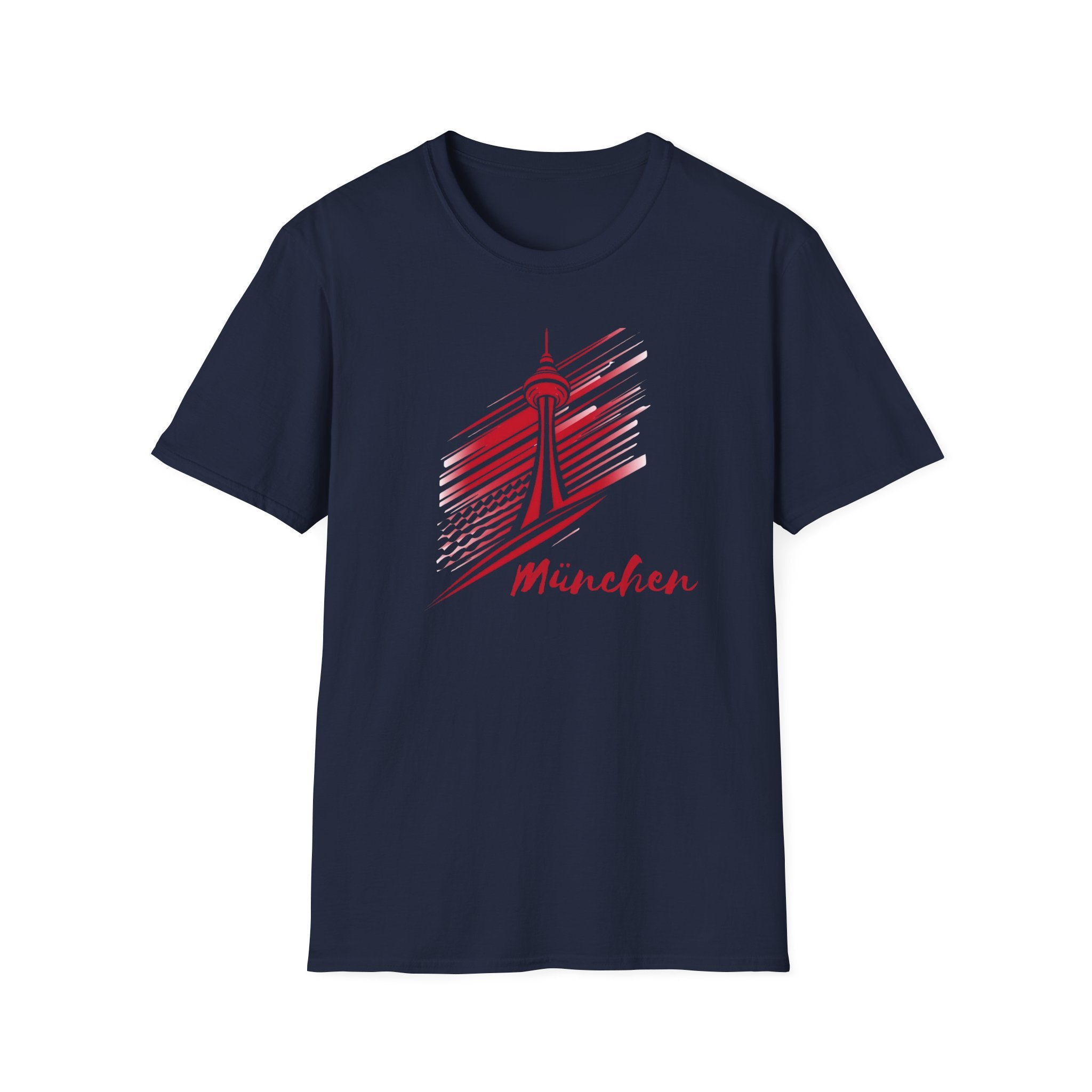 München Skyline Tee | TV Tower Sketch Graphic T-Shirt