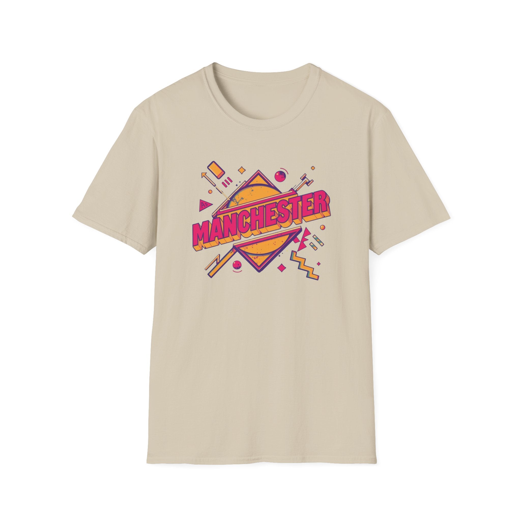 Manchester Retro Graphic T-Shirt