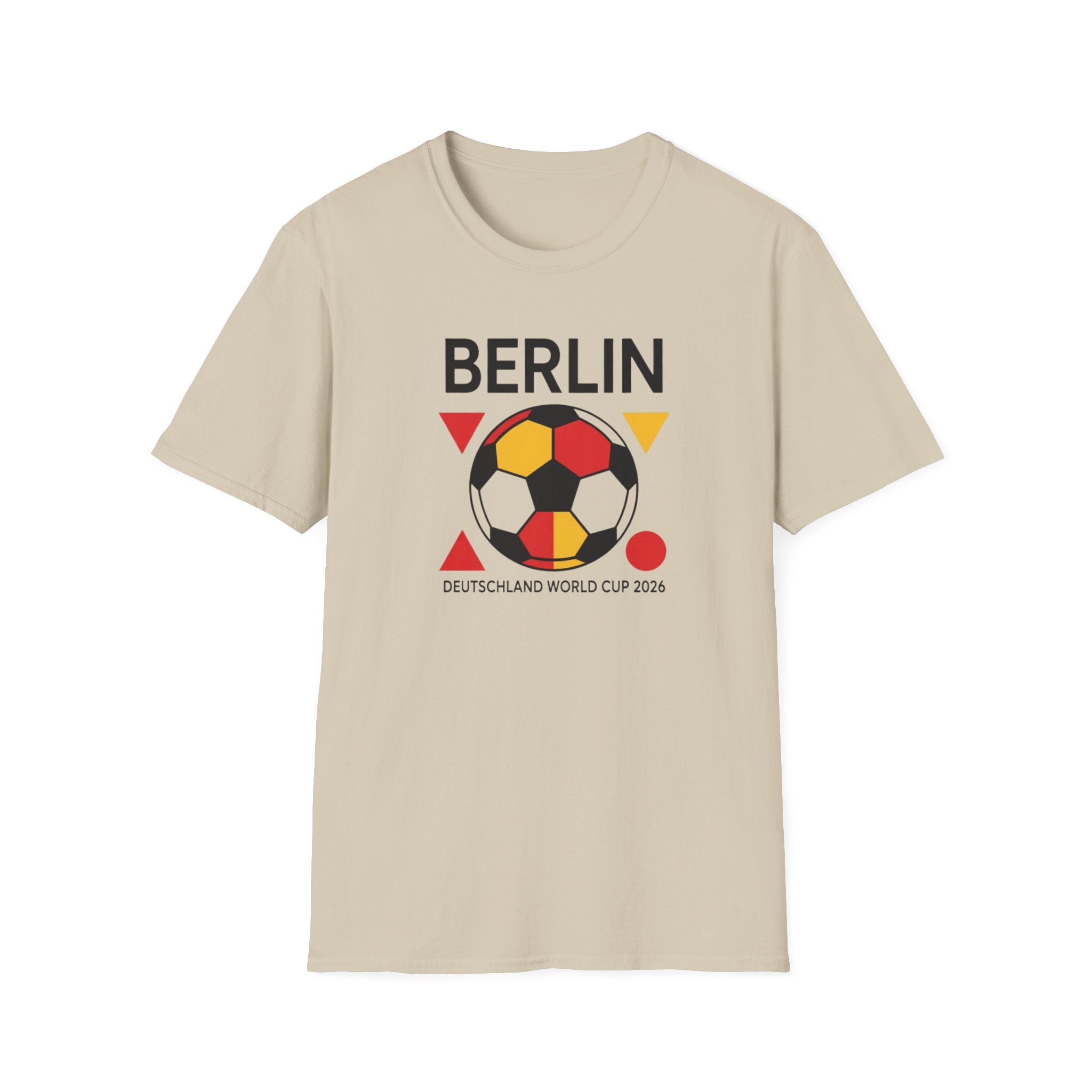 Berlin Soccer T‑Shirt — Deutschland World Cup 2026 Fan Tee