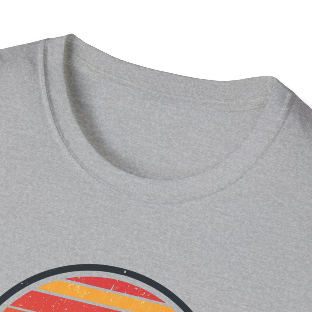Detroit Skyline Retro Sunset T-Shirt