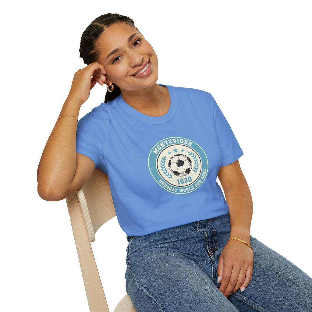 Montevideo 1930 Soccer Crest T-Shirt