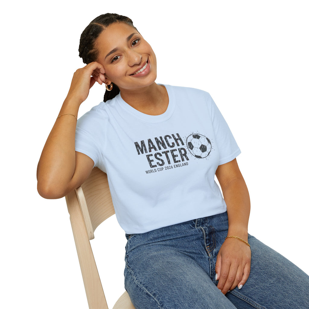 Manchester Soccer T-Shirt – Vintage Football Graphic Tee
