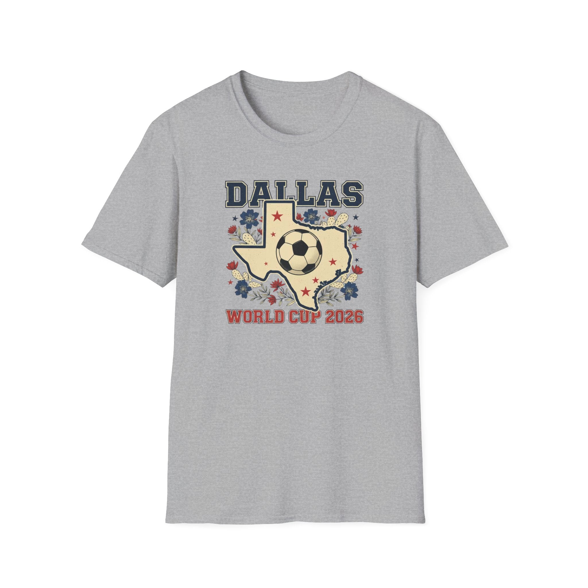 Dallas World Cup 2026 Soccer T-Shirt