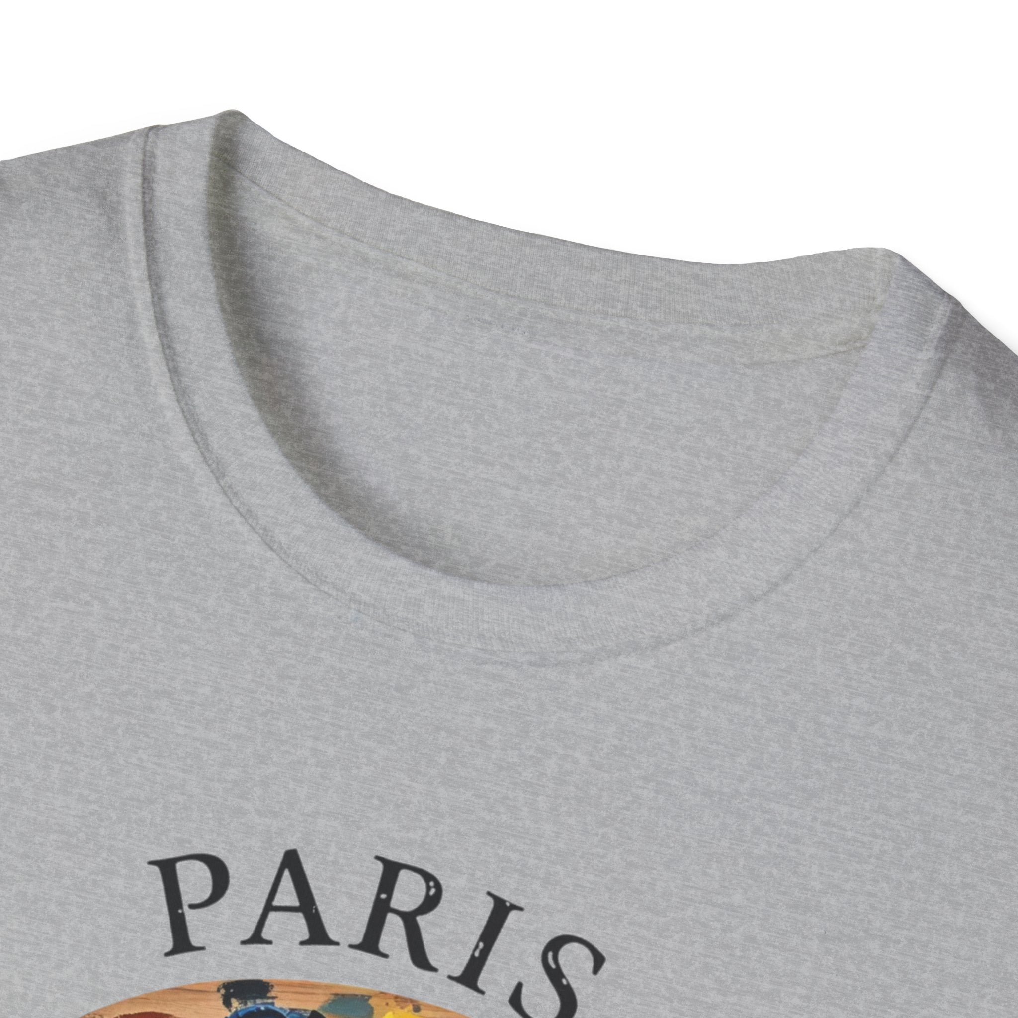 Paris Artist Palette T-Shirt — "Every one of these is a new idea" Artistic Tee