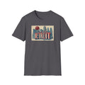 Detroit skyline vintage postcard T-Shirt | Retro city skyline tee