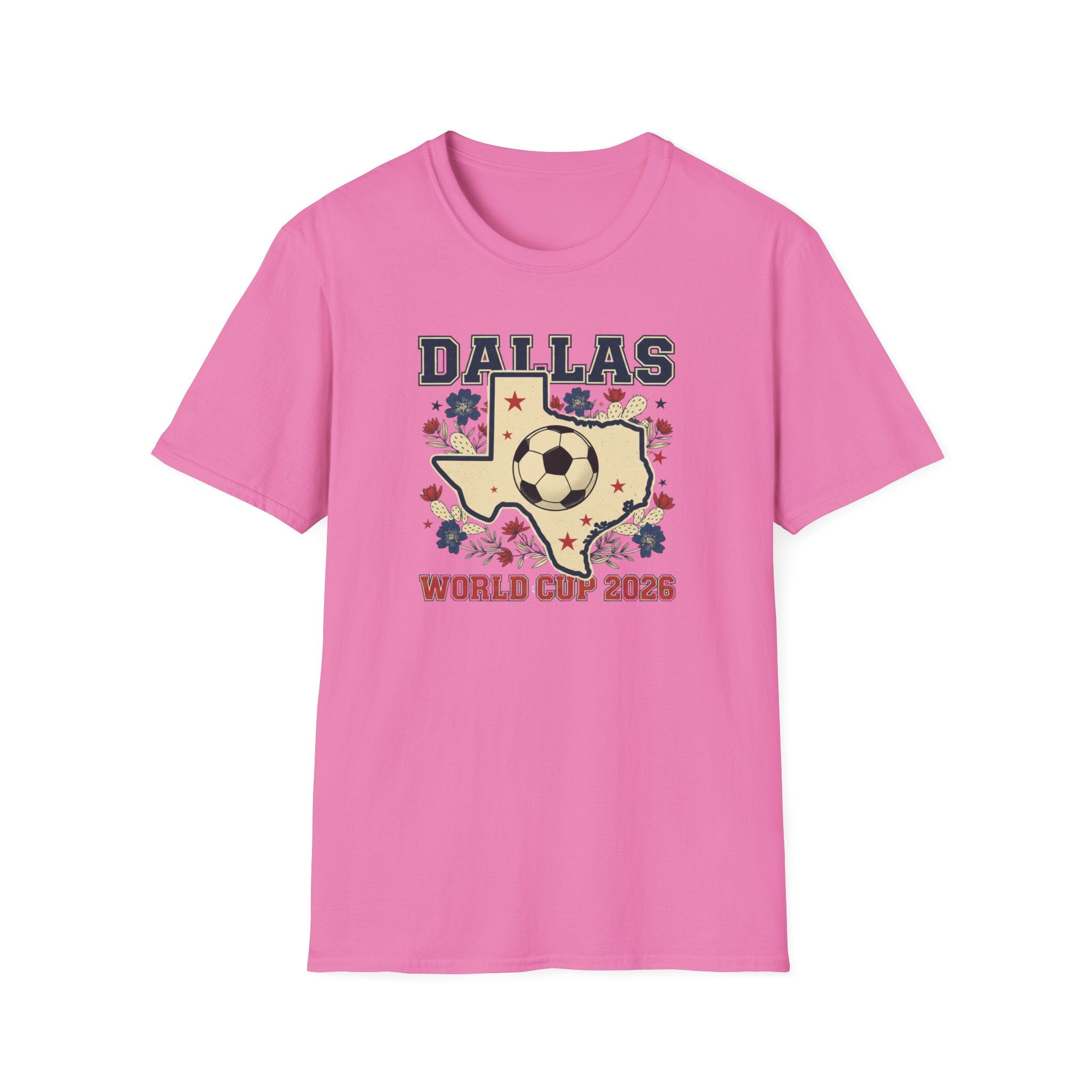 Dallas World Cup 2026 Soccer T-Shirt