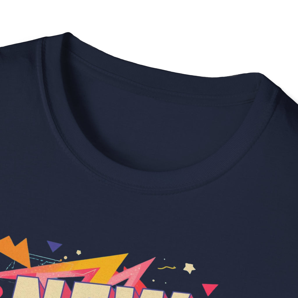 New York Retro Pop Art T-Shirt | Colorful City Typography