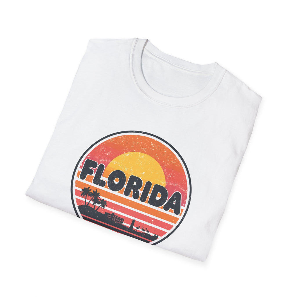 Florida Sunset T-Shirt — Vintage Beach Graphic Tee