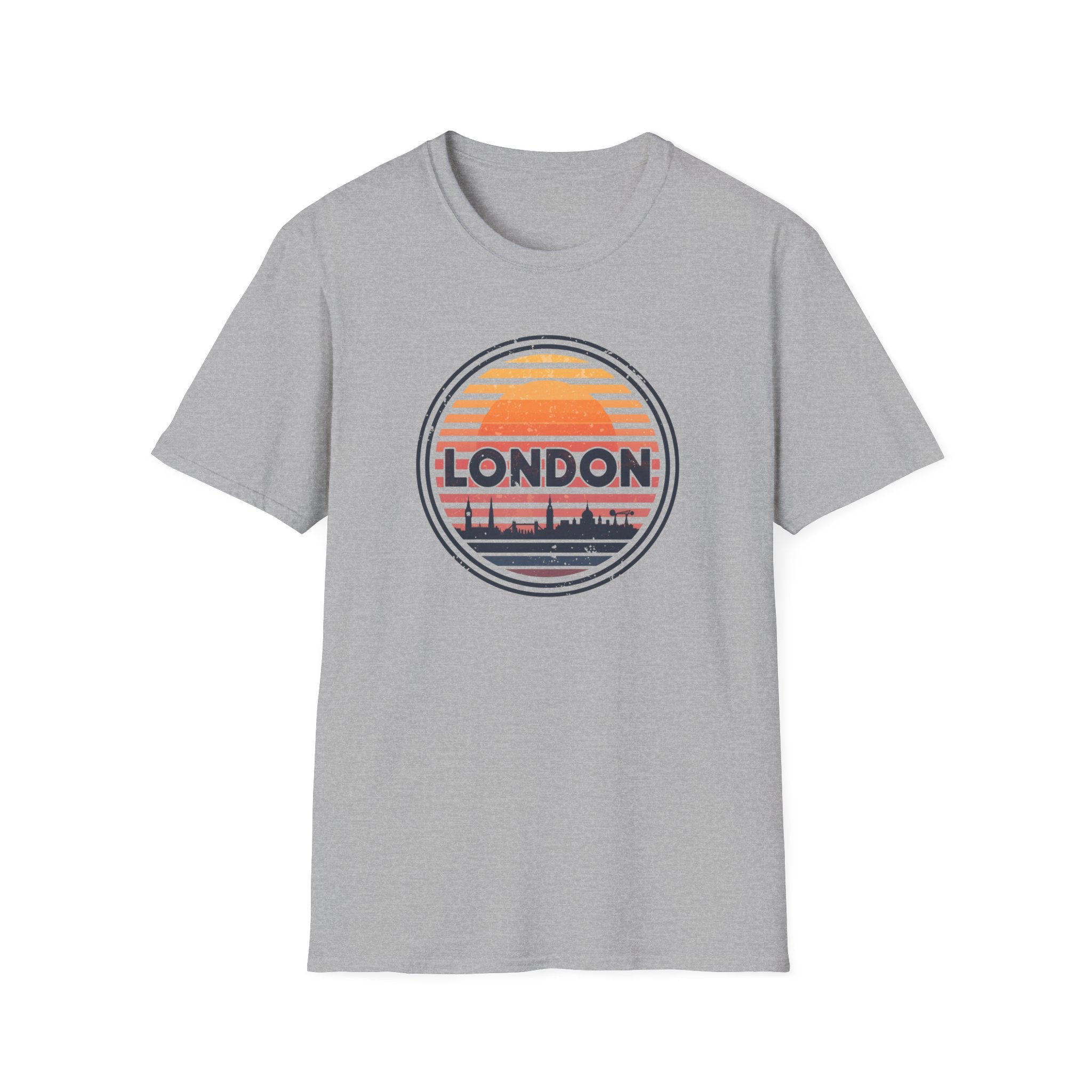 London Sunset Graphic T-Shirt — Retro Skyline Tee