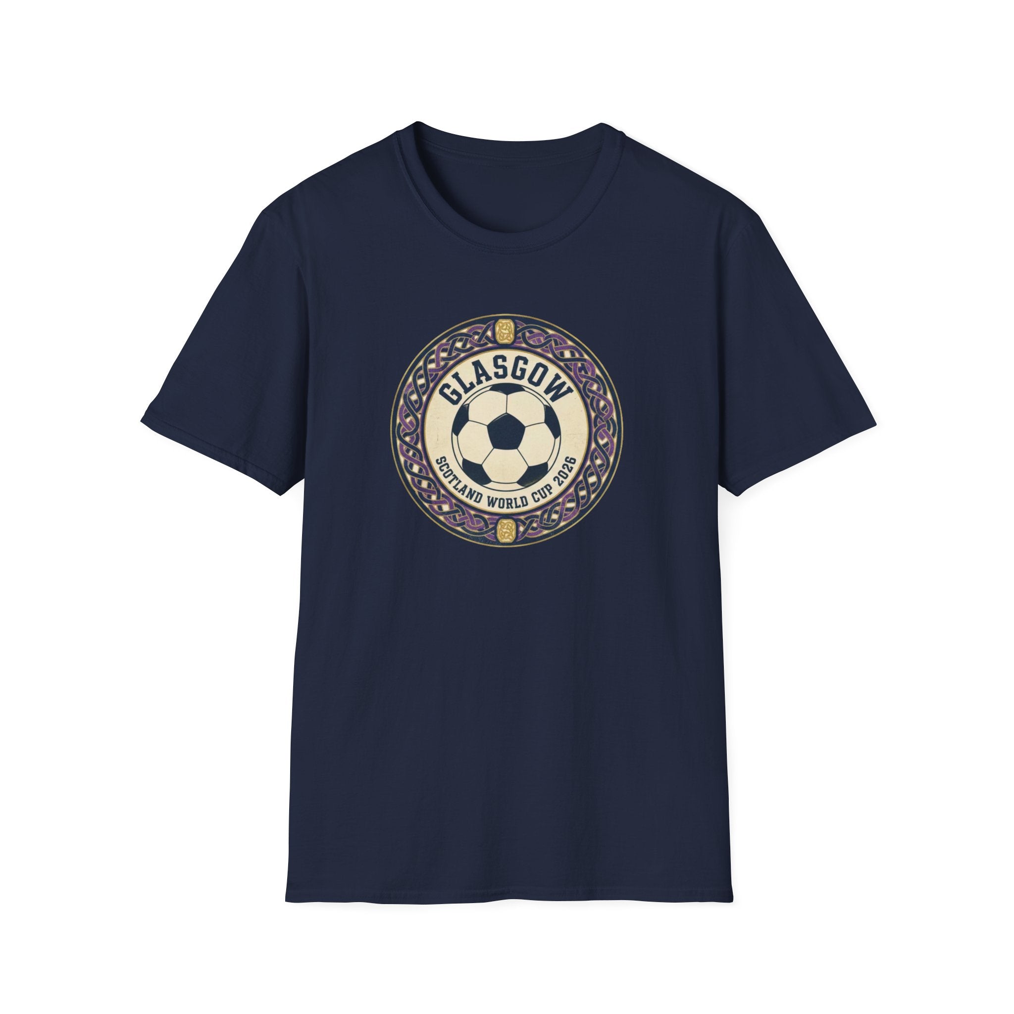 Glasgow Vintage Soccer Badge T-Shirt