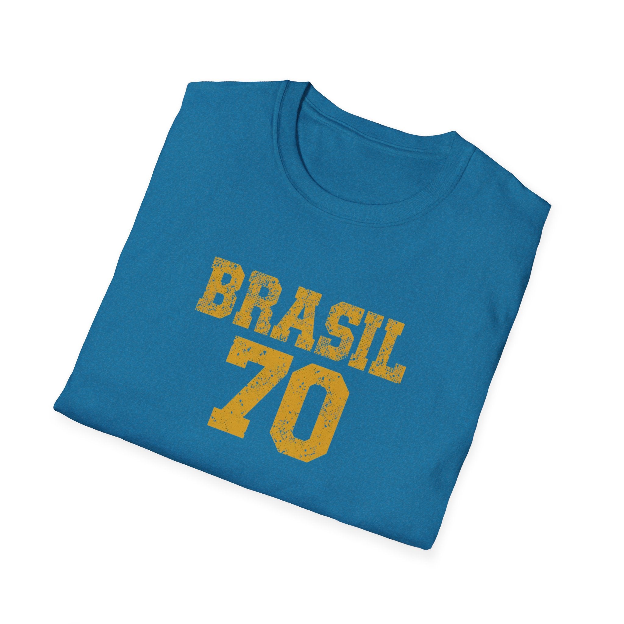 Brasil 70 T-Shirt | Vintage Sports Jersey Number