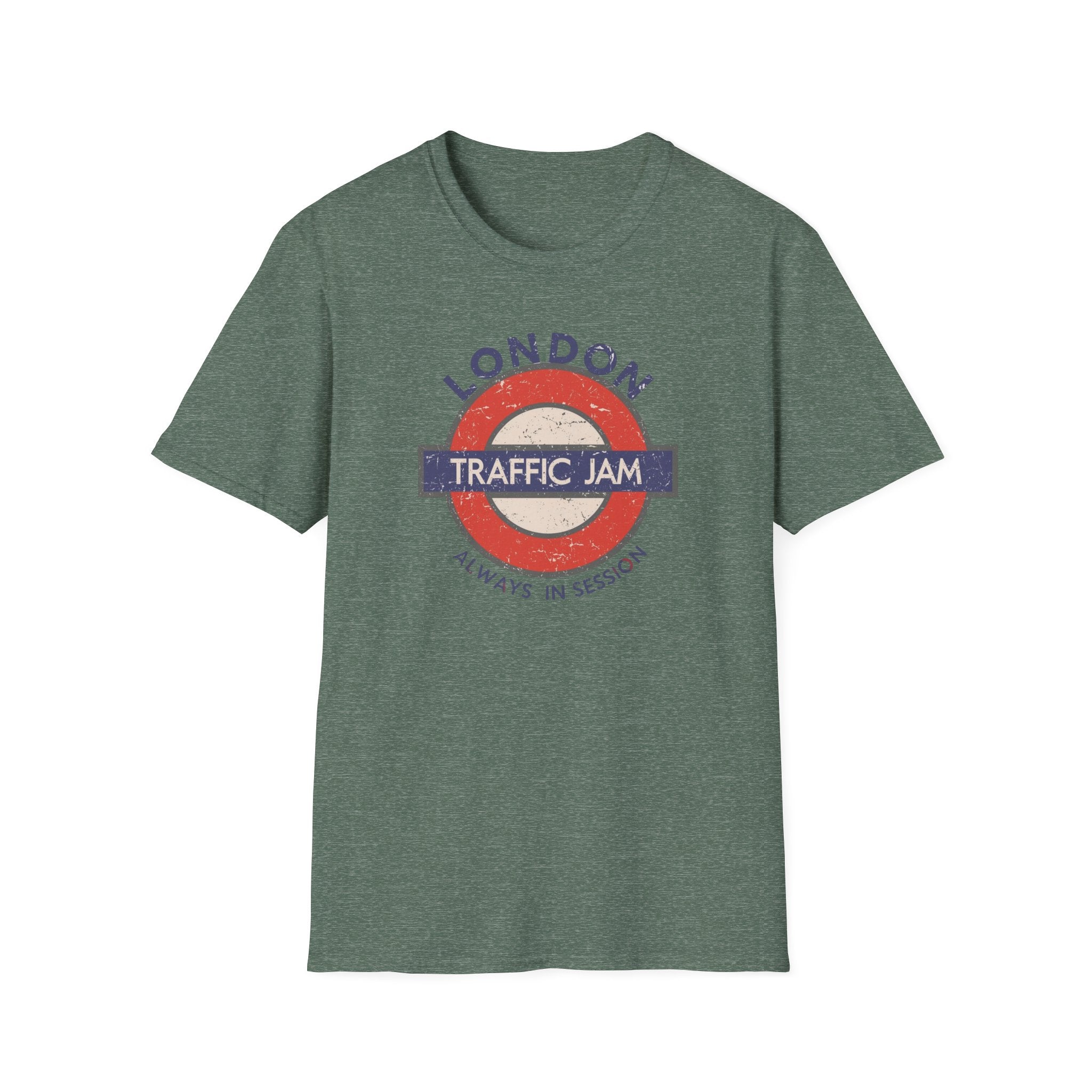 London Traffic Jam T-Shirt — Vintage Tube Roundel Graphic Tee