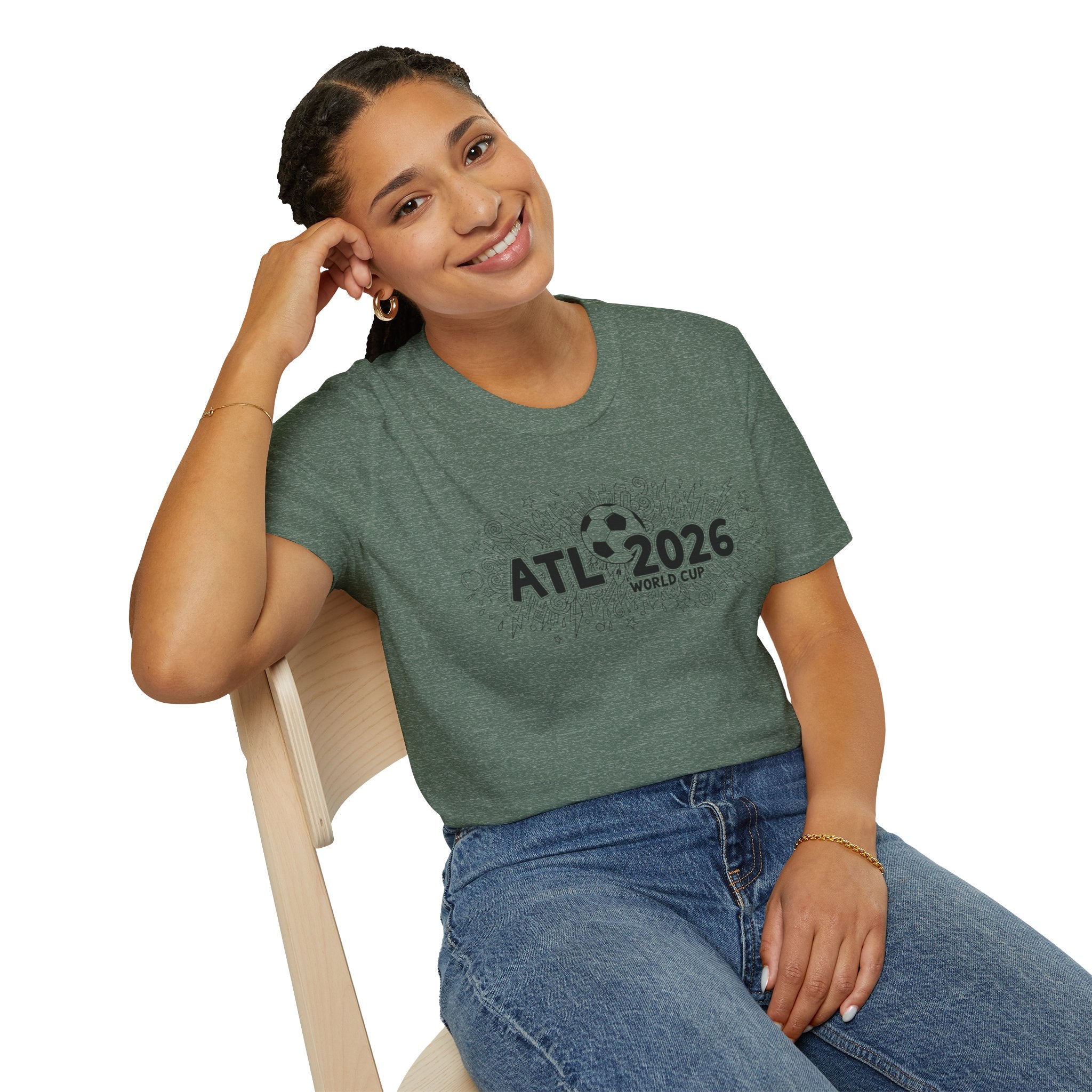 ATL 2026 World Cup T-Shirt — Atlanta Soccer Fan Tee
