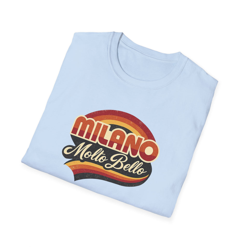 Milano Molto Bello Retro T-Shirt — Vintage Italian Graphic Tee