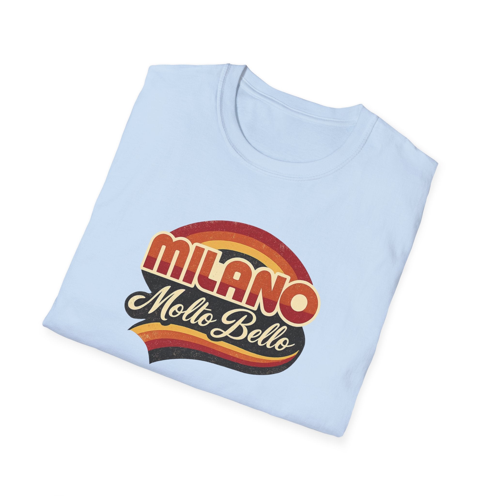 Milano Molto Bello Retro T-Shirt — Vintage Italian Graphic Tee